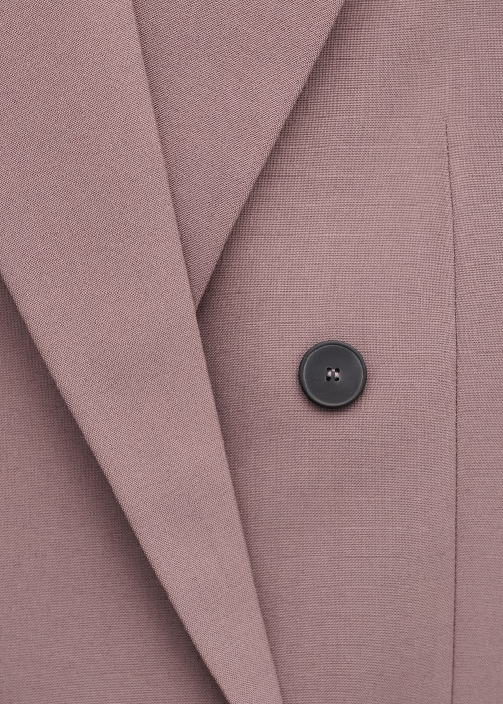 Double-breasted wool suit jacket - image 5