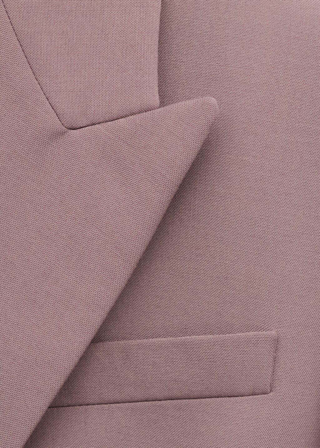 Mango Double-breasted wool suit jacket