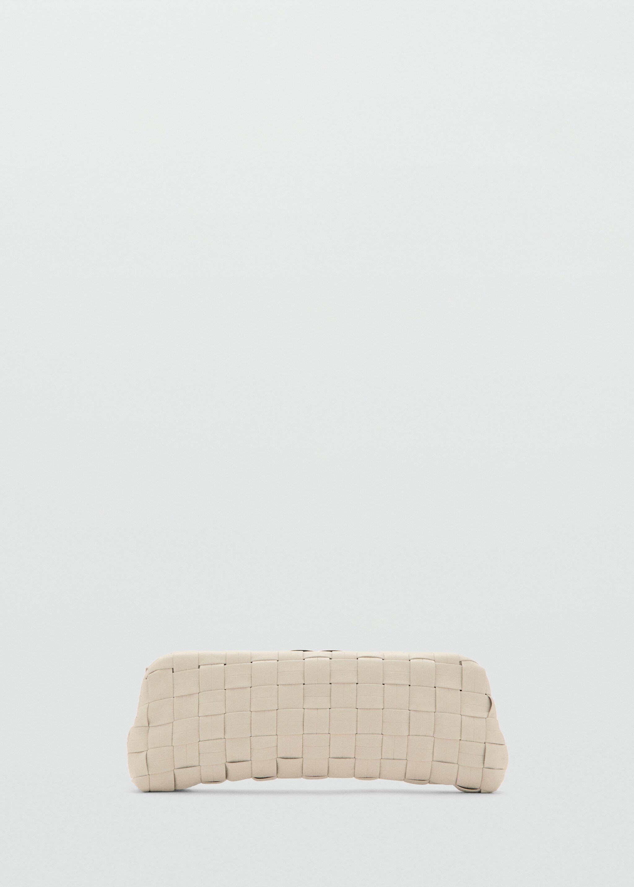 Braided handbag - Article without model, Off White. Ref: 27064773-00.
