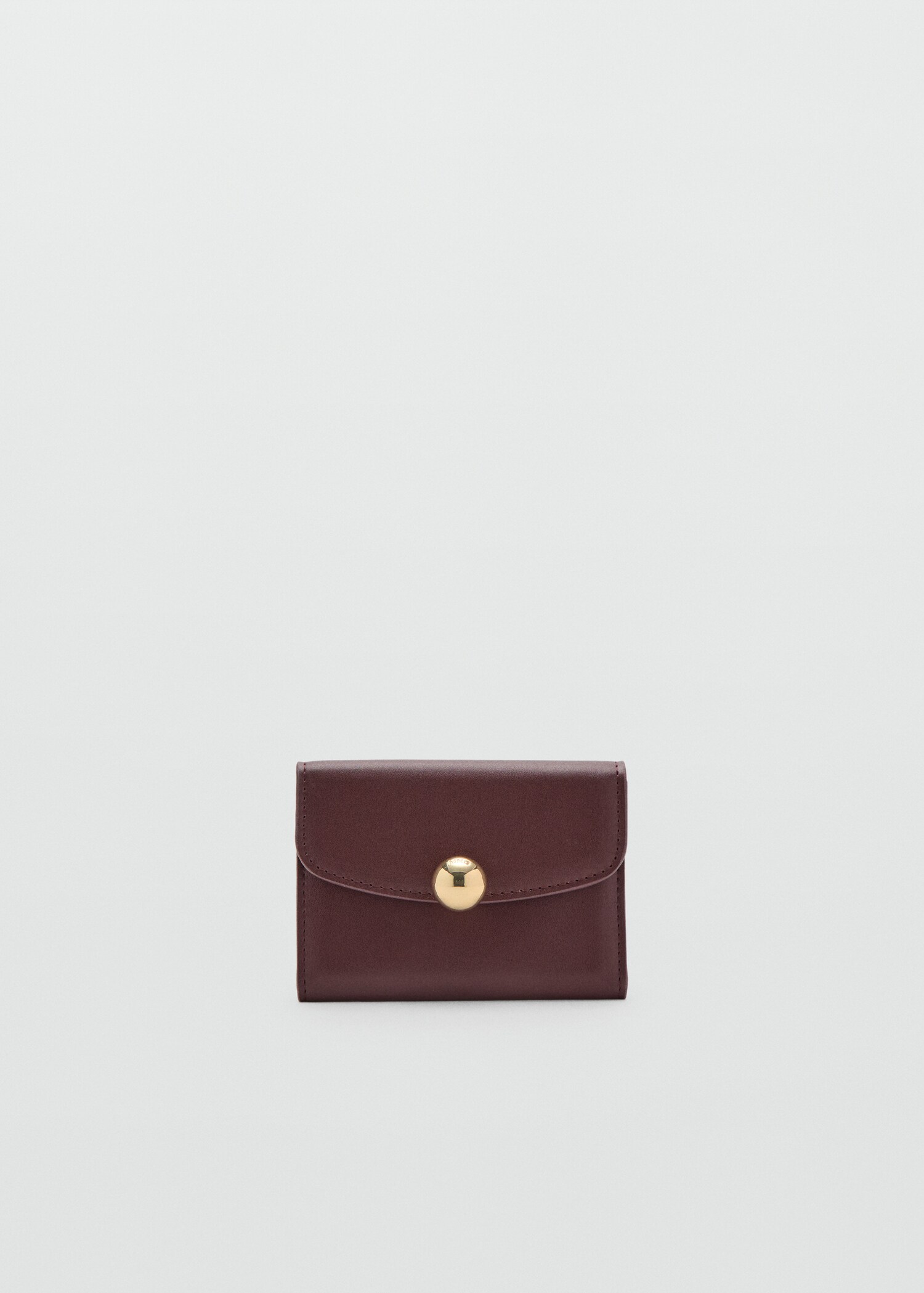 Wallet with jewel button flap - Article without model