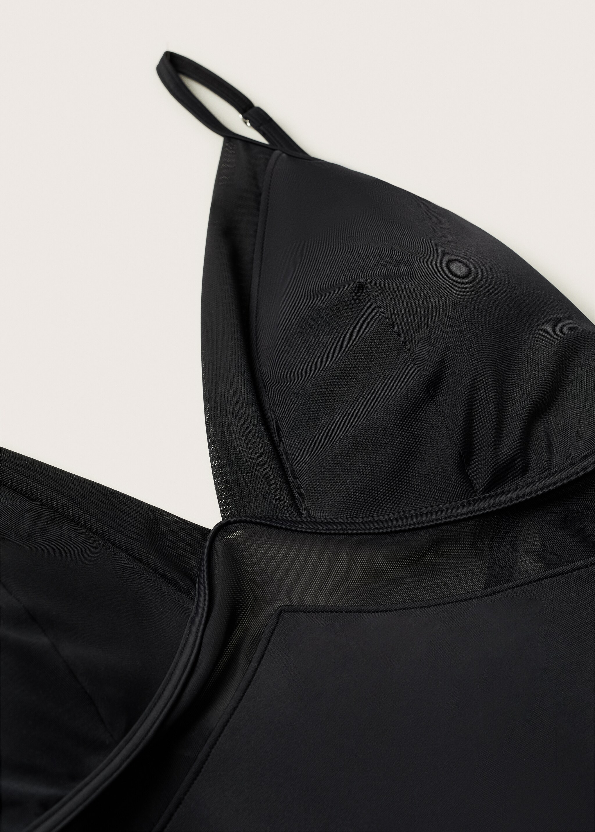Sheer panels swimsuit - Details of the article 8