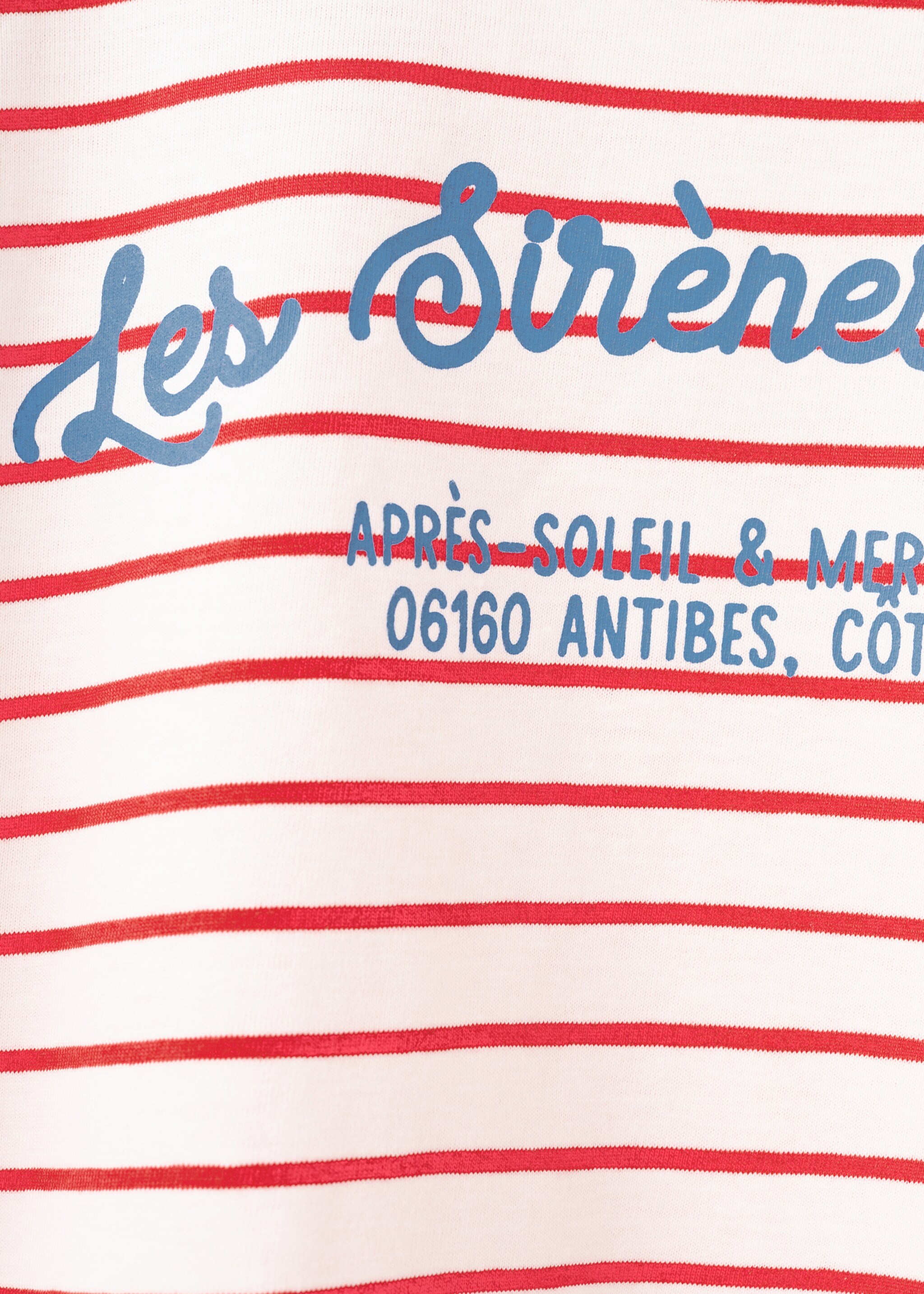 تي شيرت مخطط بتصميم مزين - تفاصيل المنتج 0, أحمر. Ref: 27065143-00.