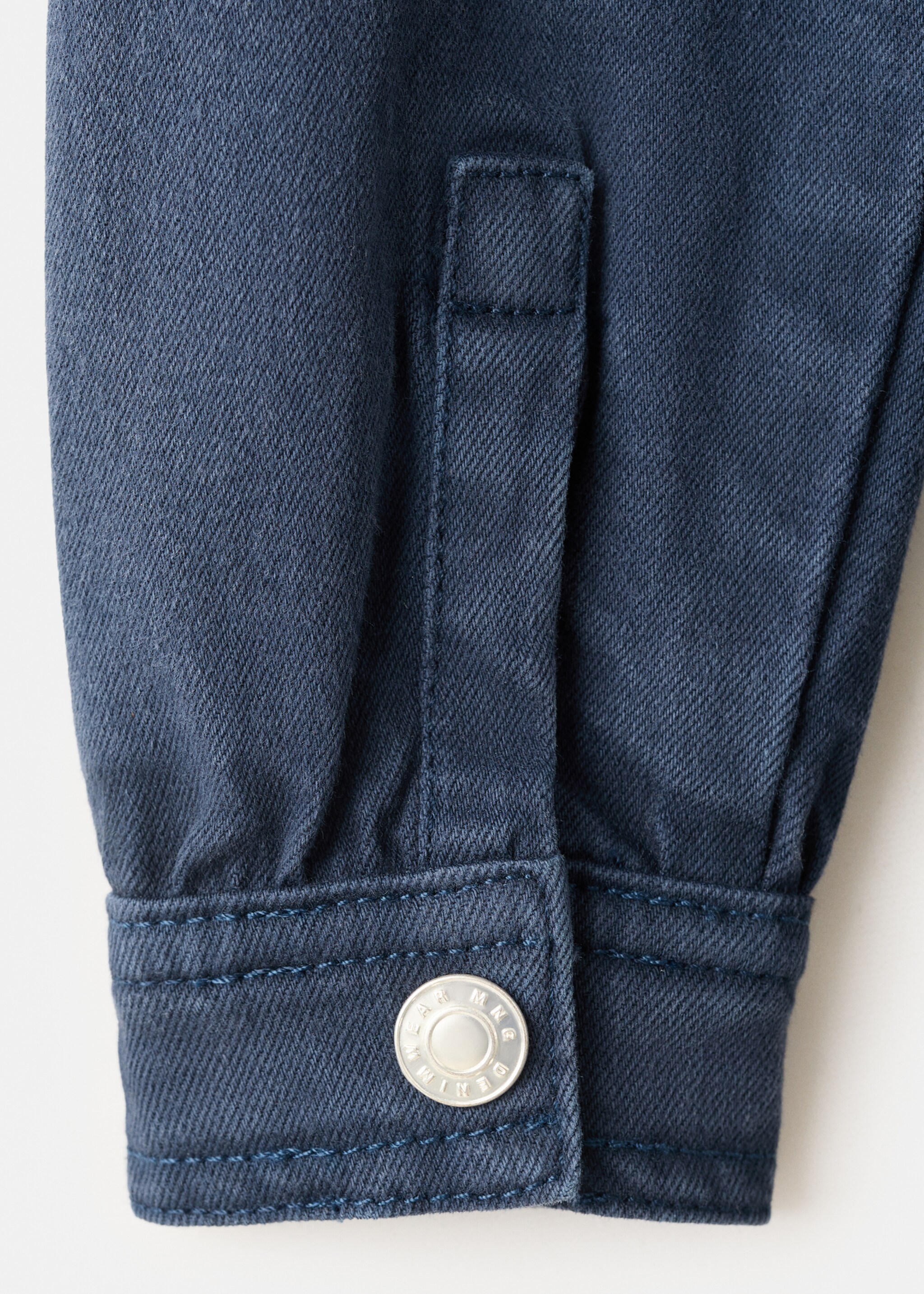 فستان قصير من الجينز - تفاصيل المنتج 0, أزرق غامق. Ref: 27065147-00.