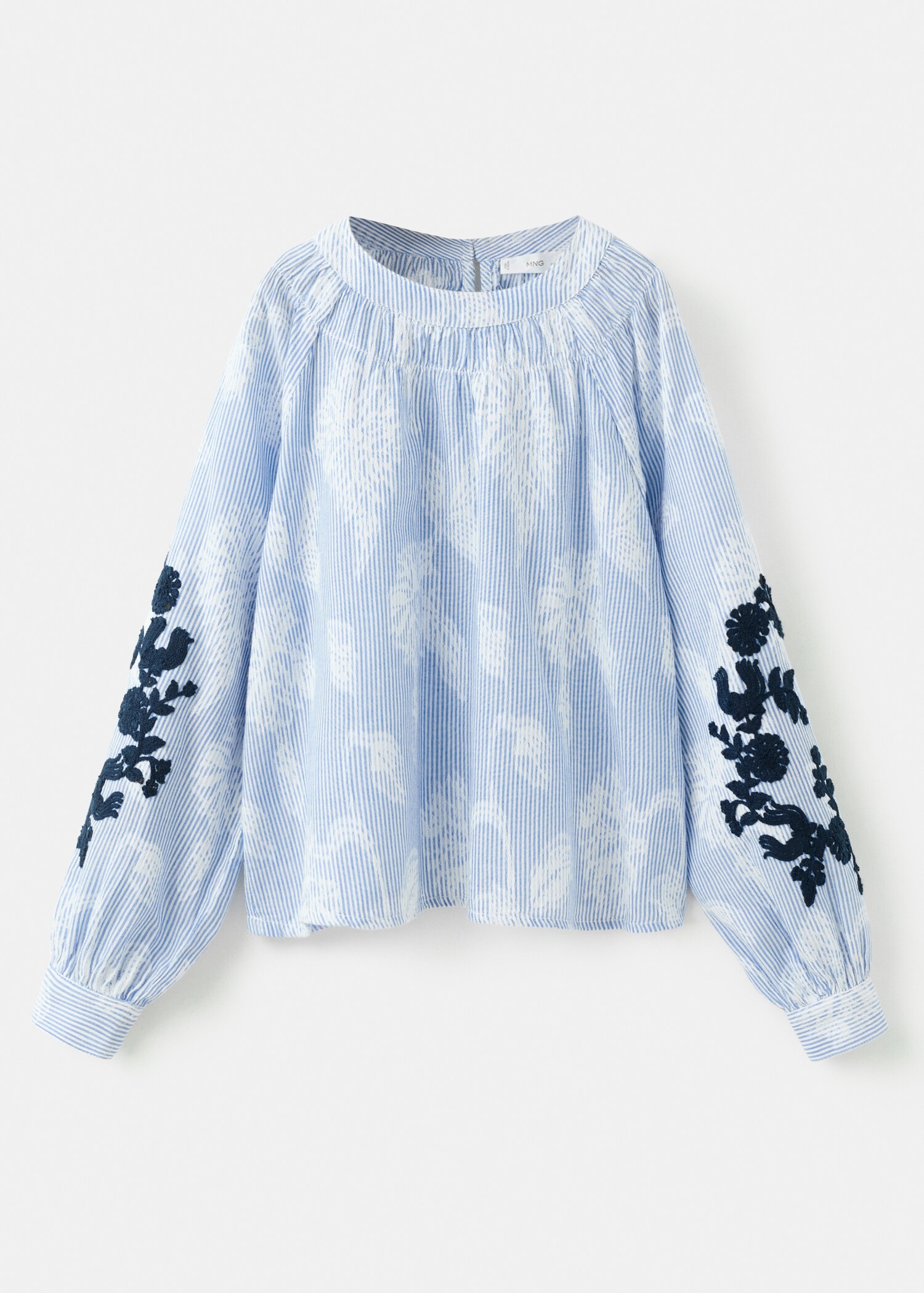 Floral embroidery blouse - Article without model