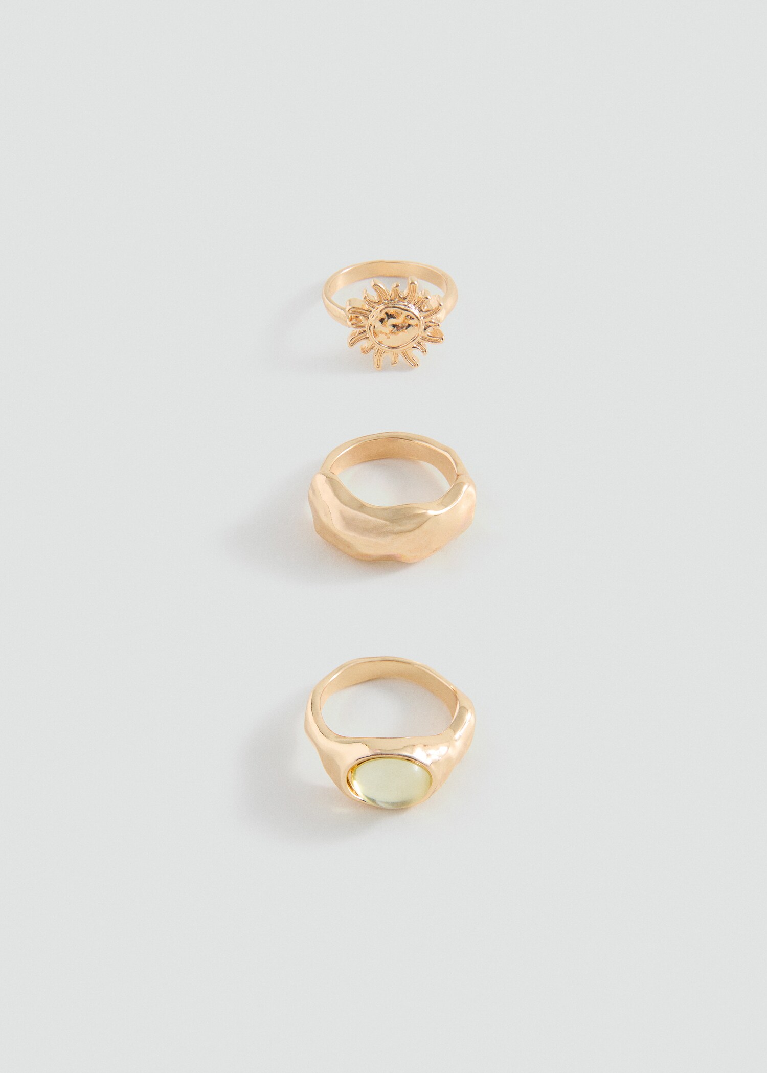 Pack of 3 combined rings - Article without model