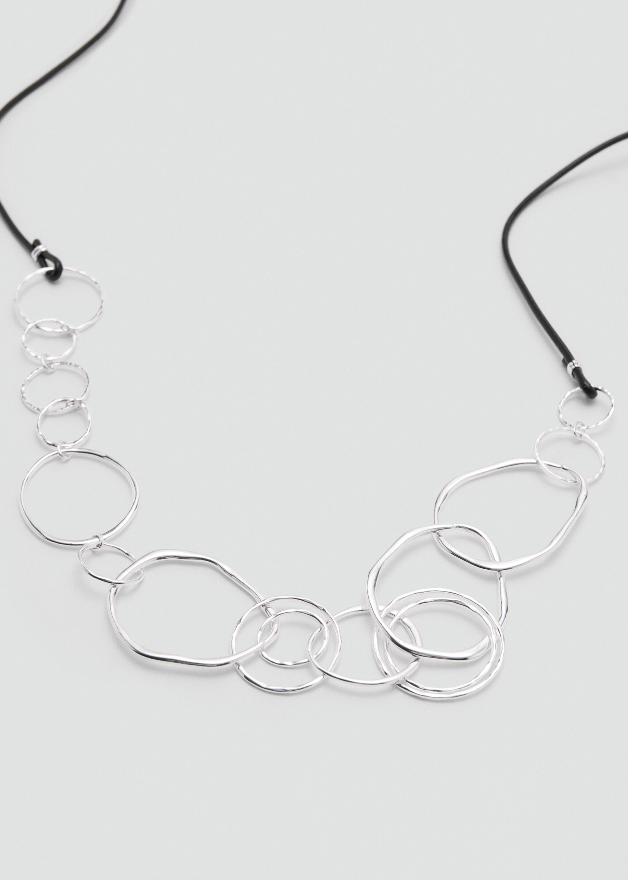 Chain link belt - Medium plane, Silver. Ref: 27065163-00.