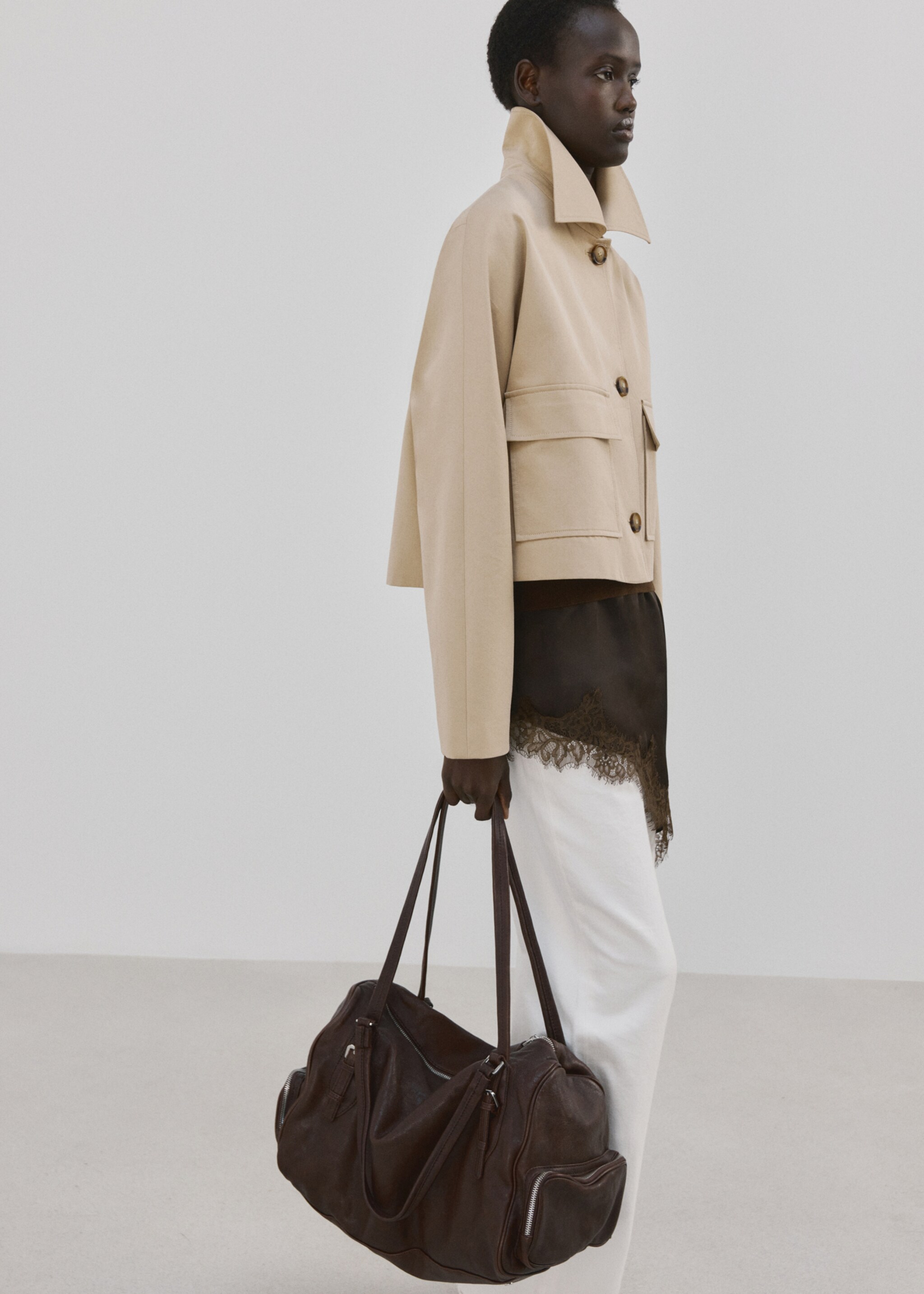 Chaqueta brava - Detalle del artículo 6, Beige. Ref: 27065817-00.