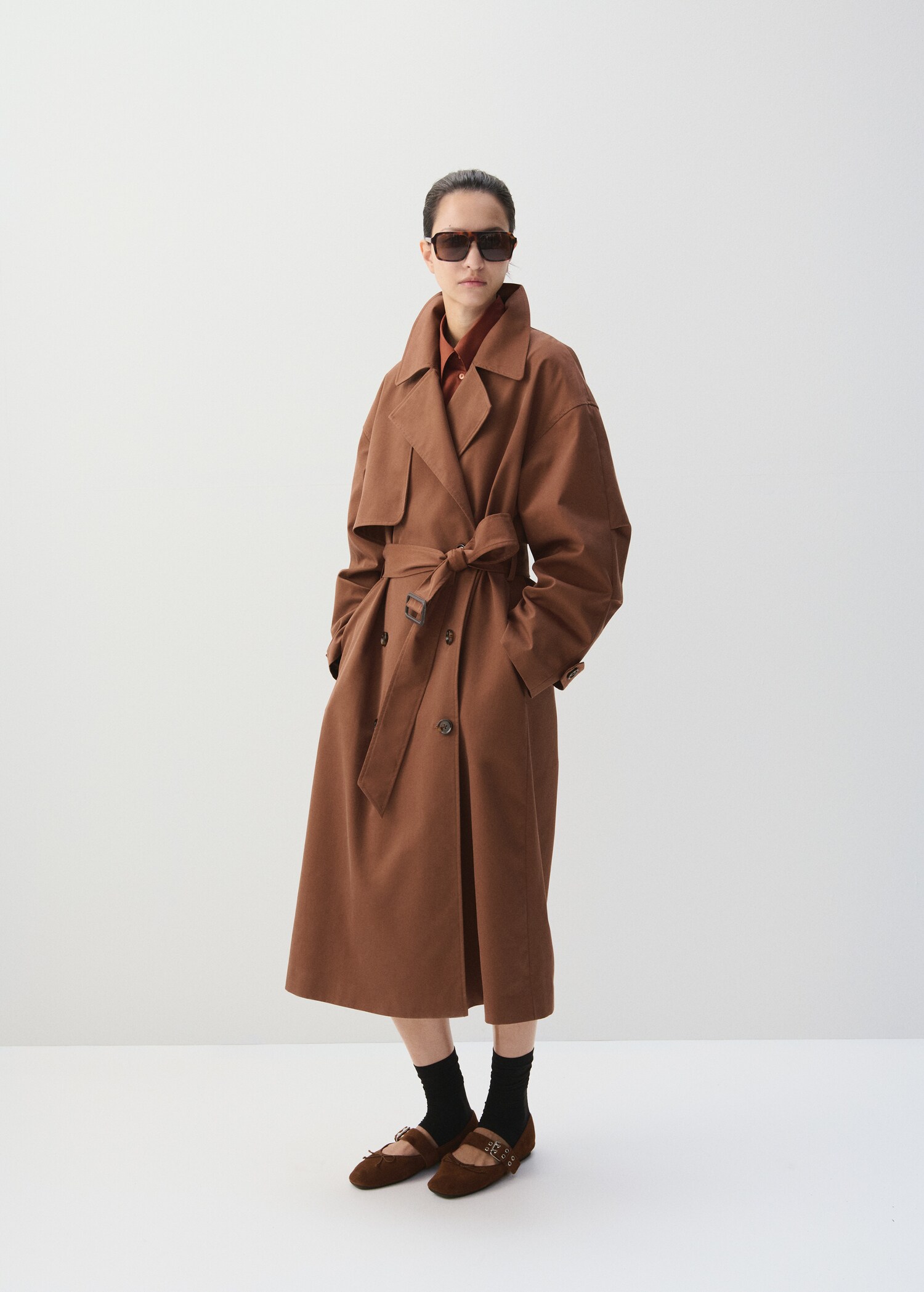 Ballerina flat with buckle closure - Details of the article 9