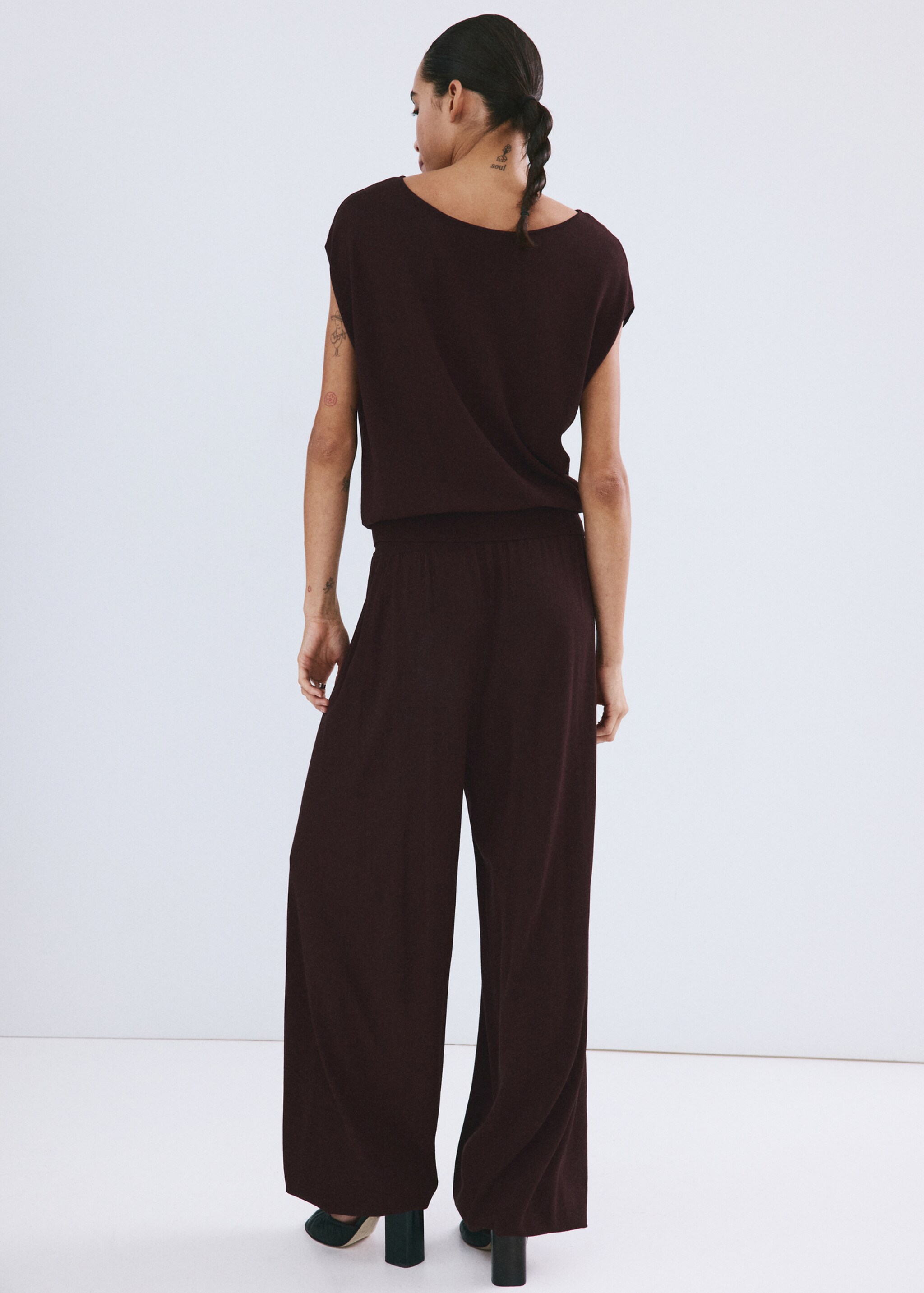 Balon kesim triko pantolon