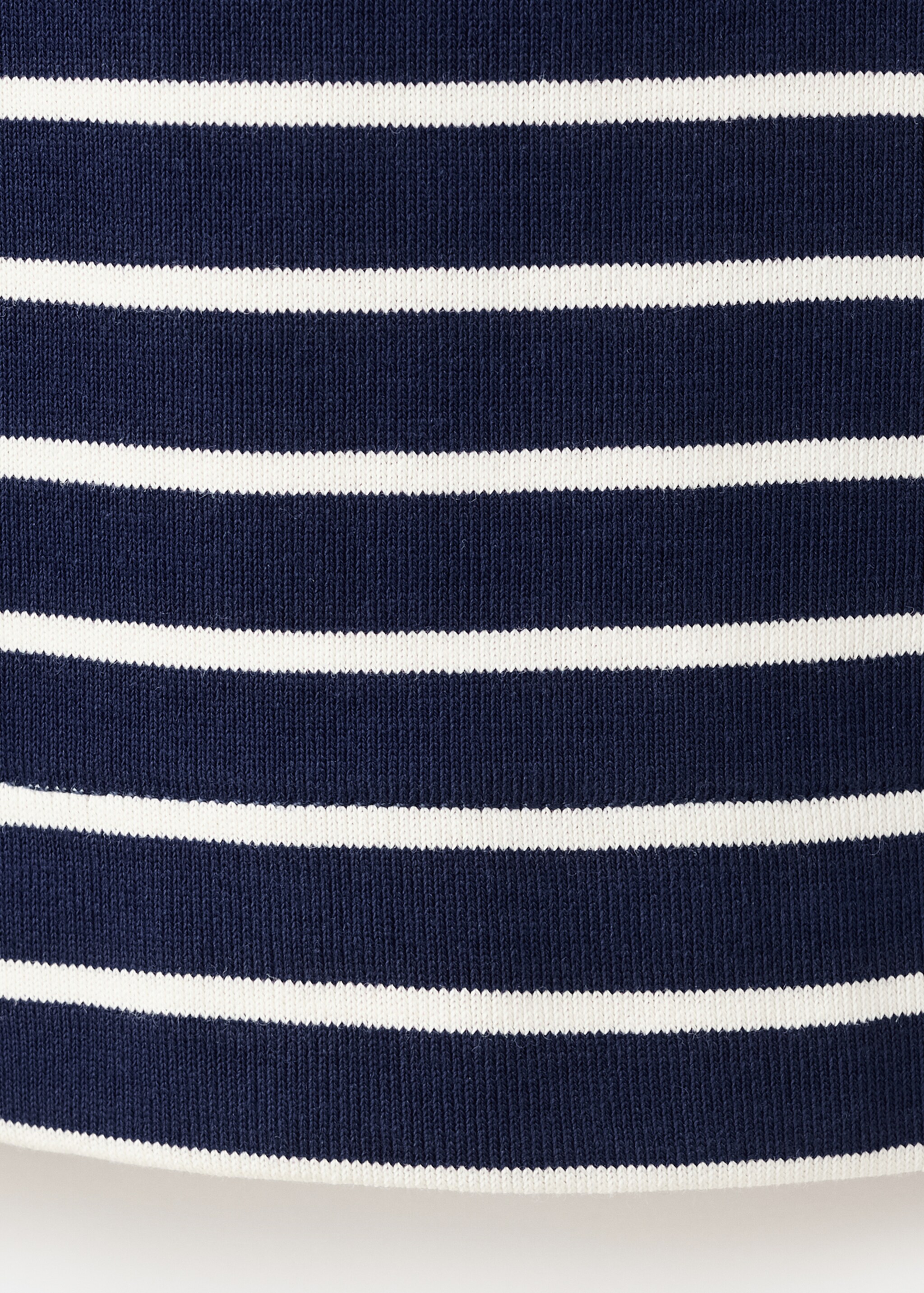 Sweat rayée à col bateau - Détail de l'article 0, Bleu marine. Ref: 27065823-00.