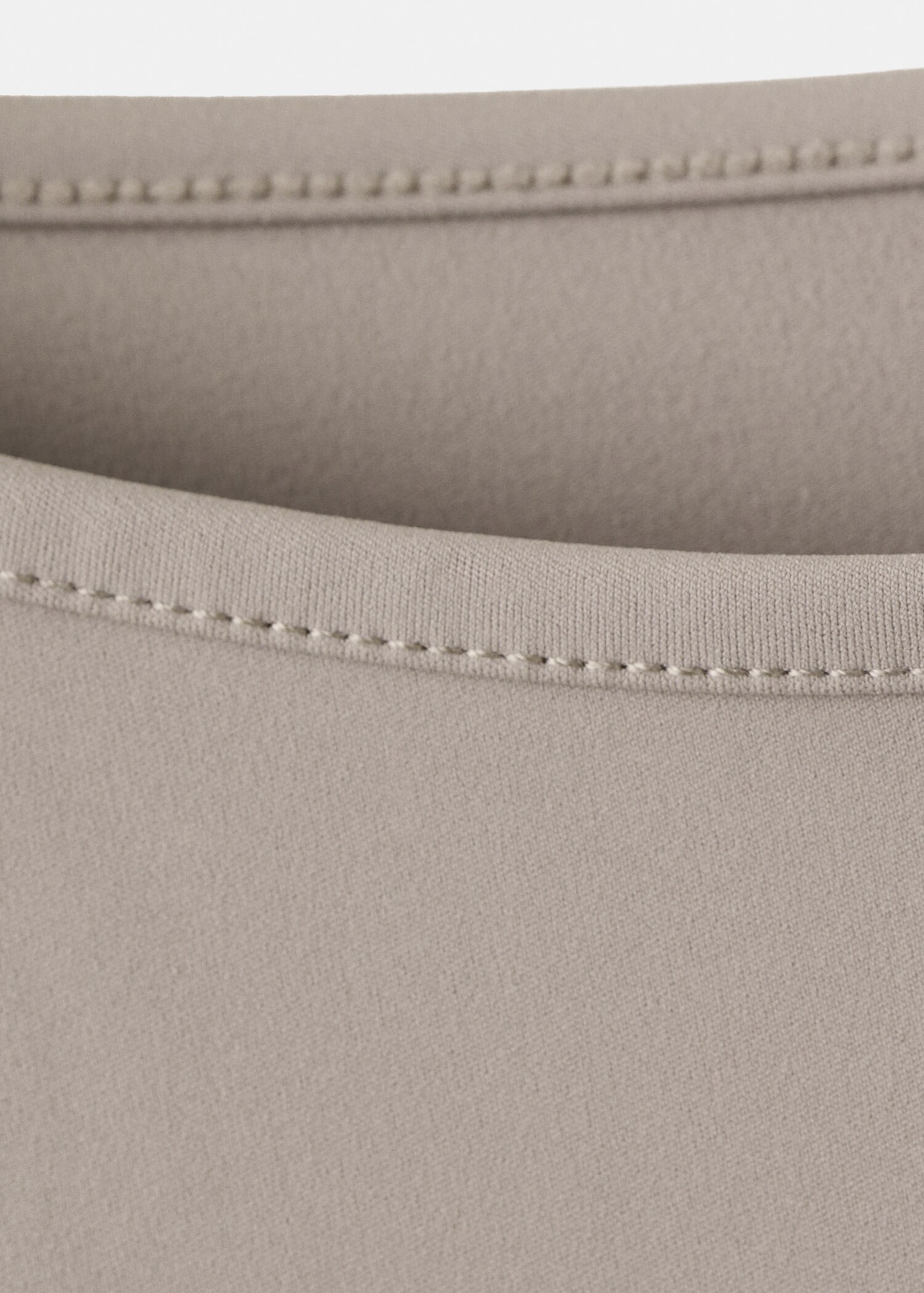 Fitted crop top - Details of the article 8