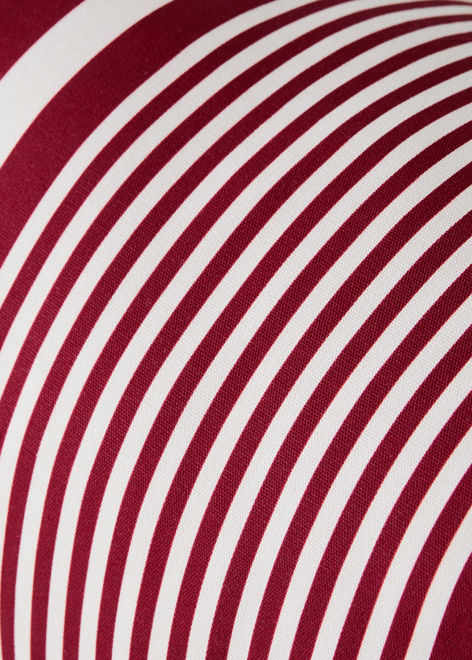 Waterproof striped bolster cushion 20x50 cm - Details of the article 3