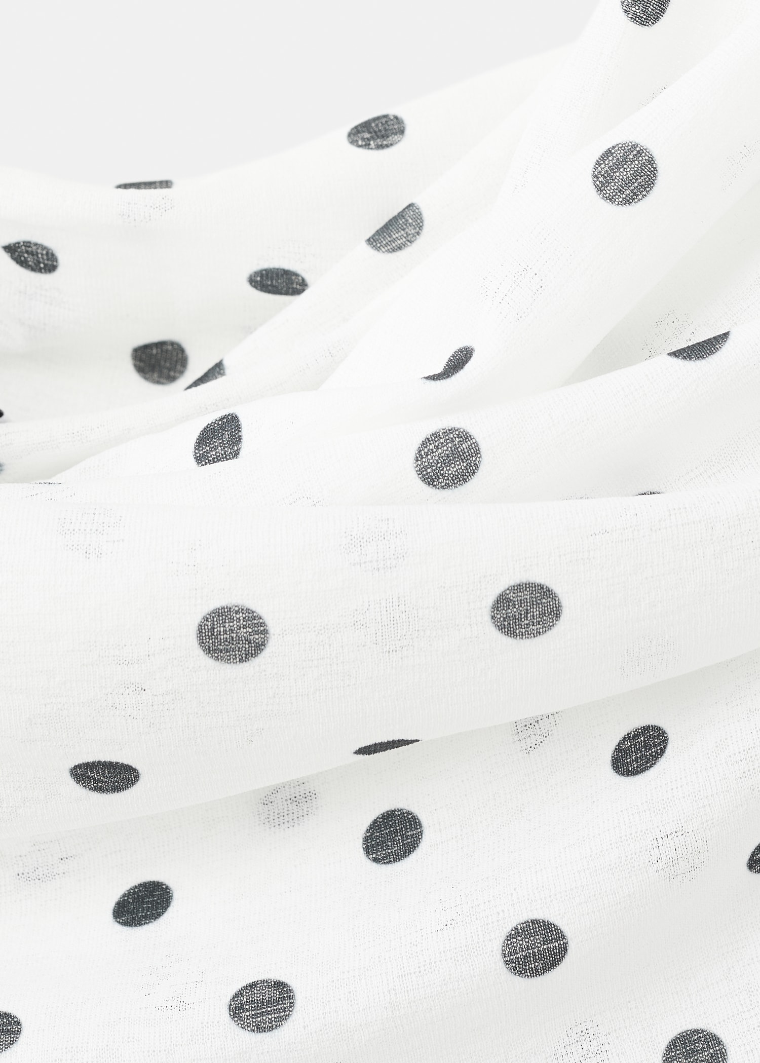 Μπλούζα πουά στράπλες - Λεπτομέρεια του προϊόντος 8