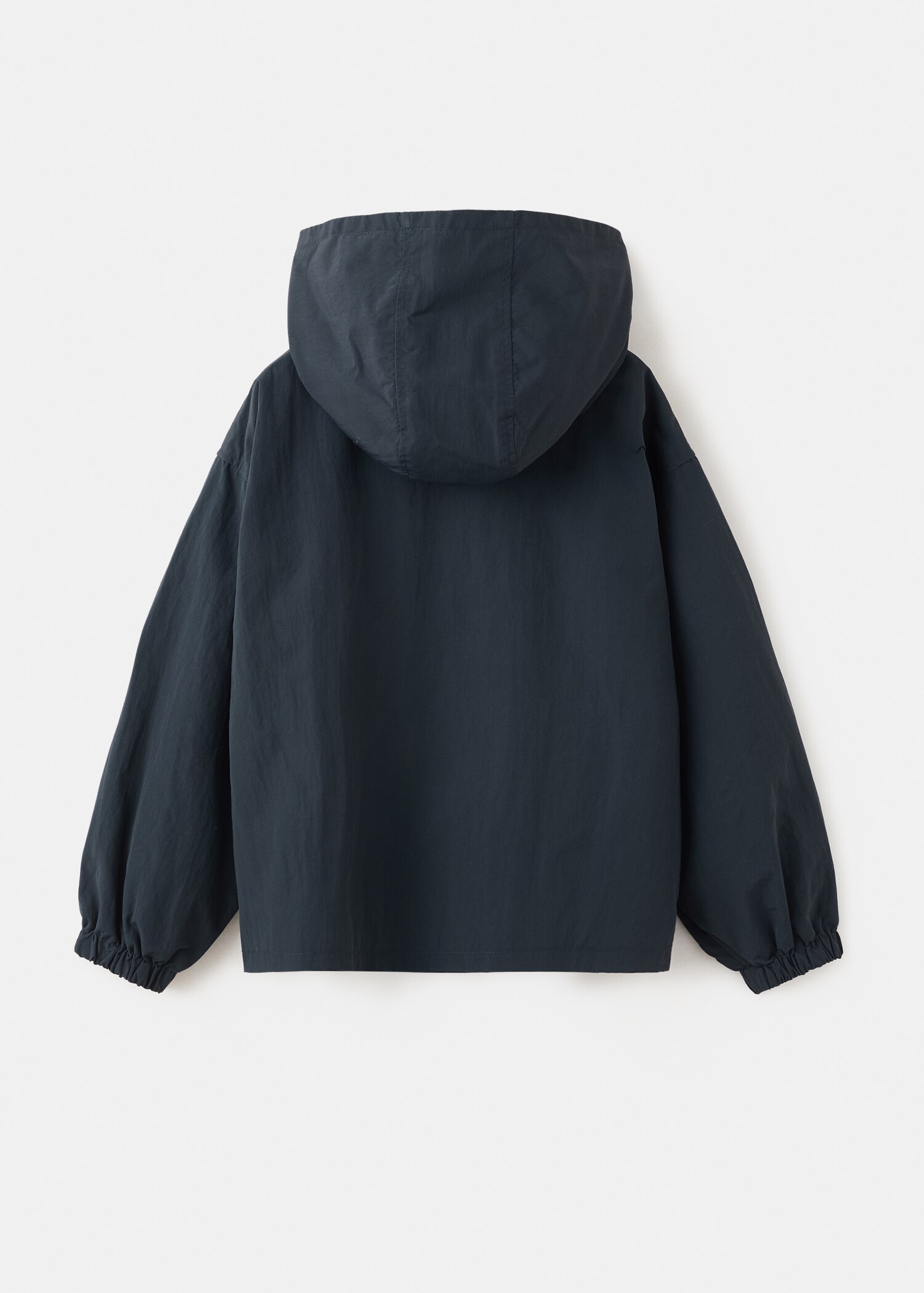 Hooded jacket - Reverse of the article