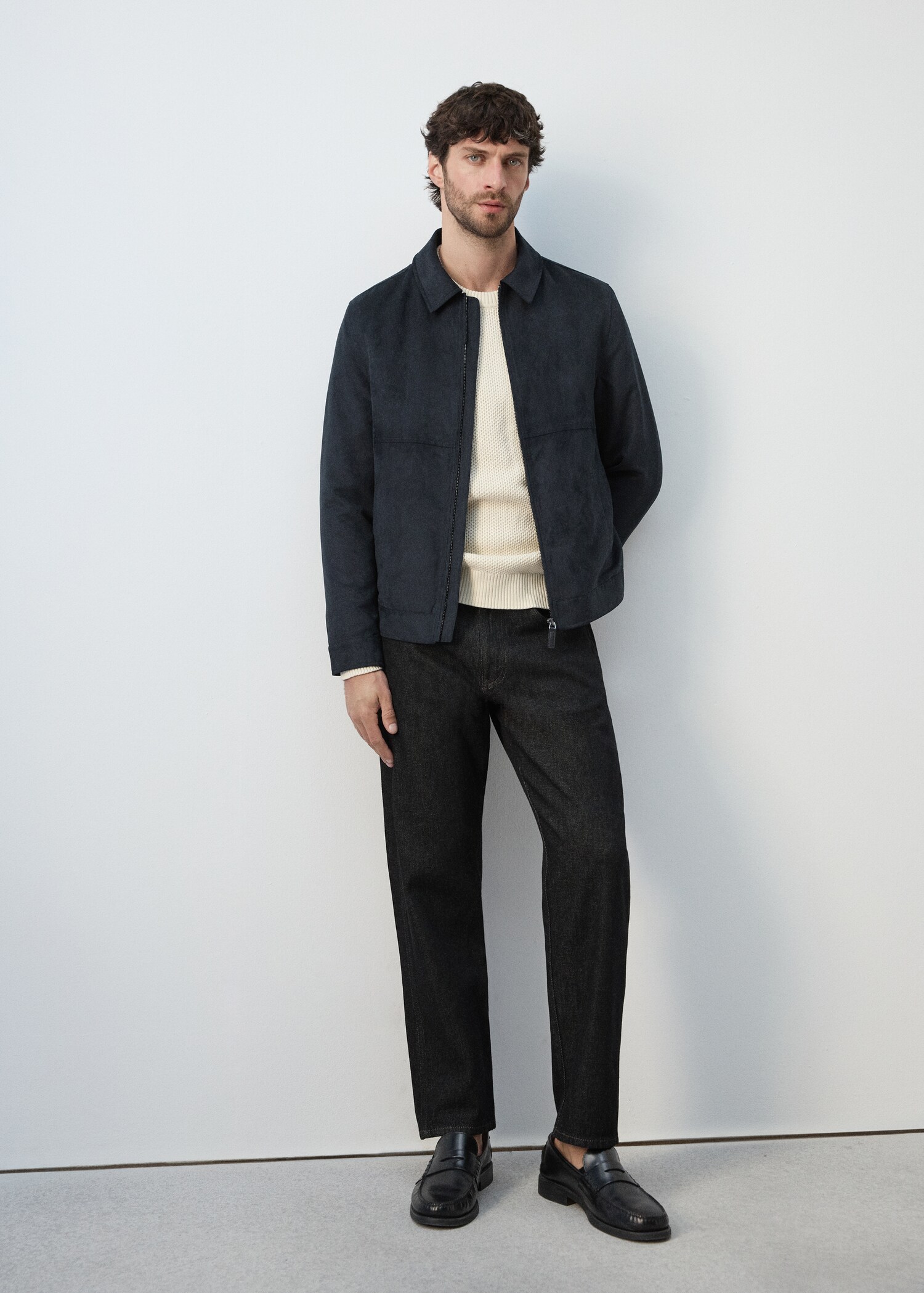 Suede effect jacket - Details of the article 6