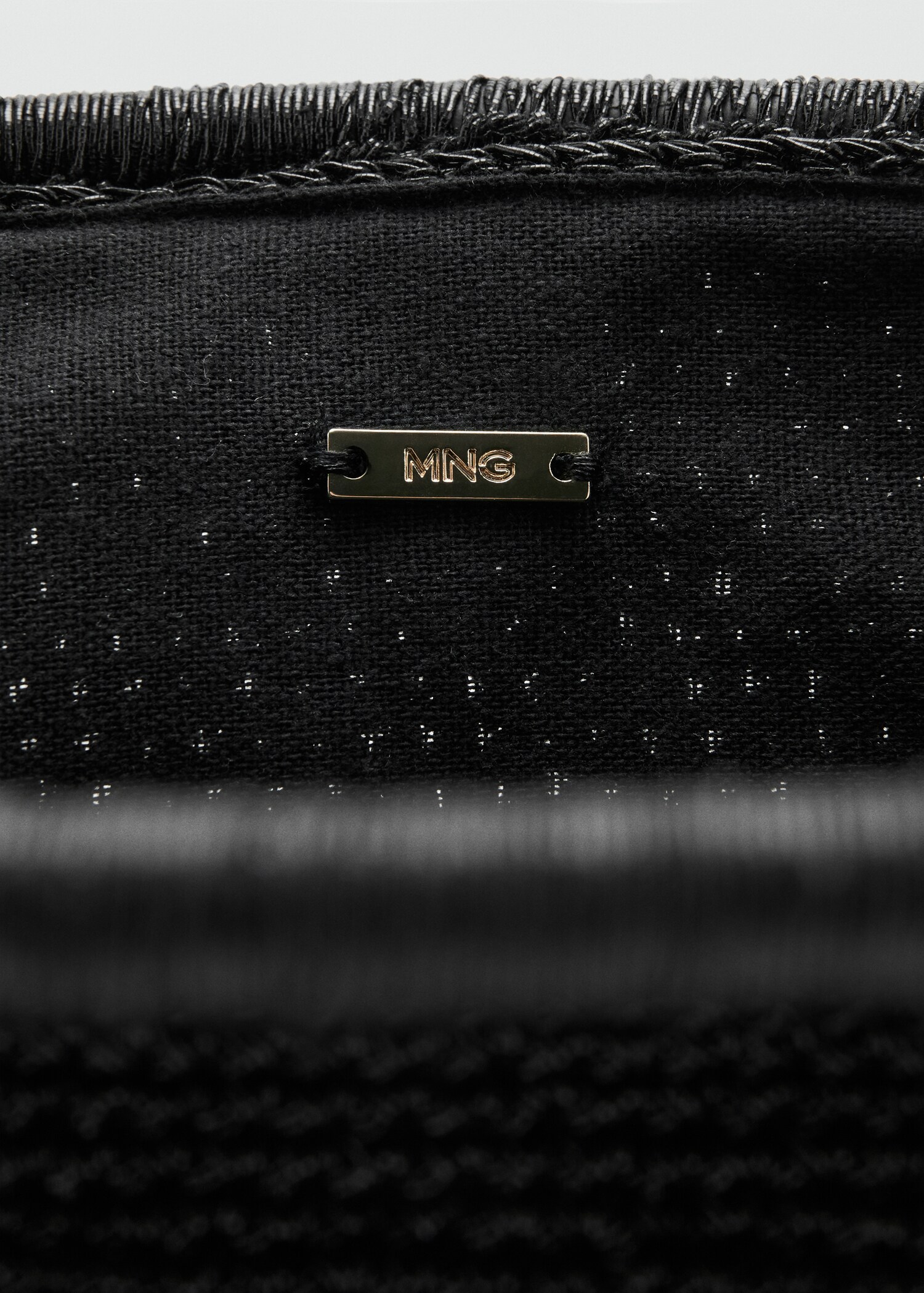 Lurex-Clutch - Detail des Artikels 2