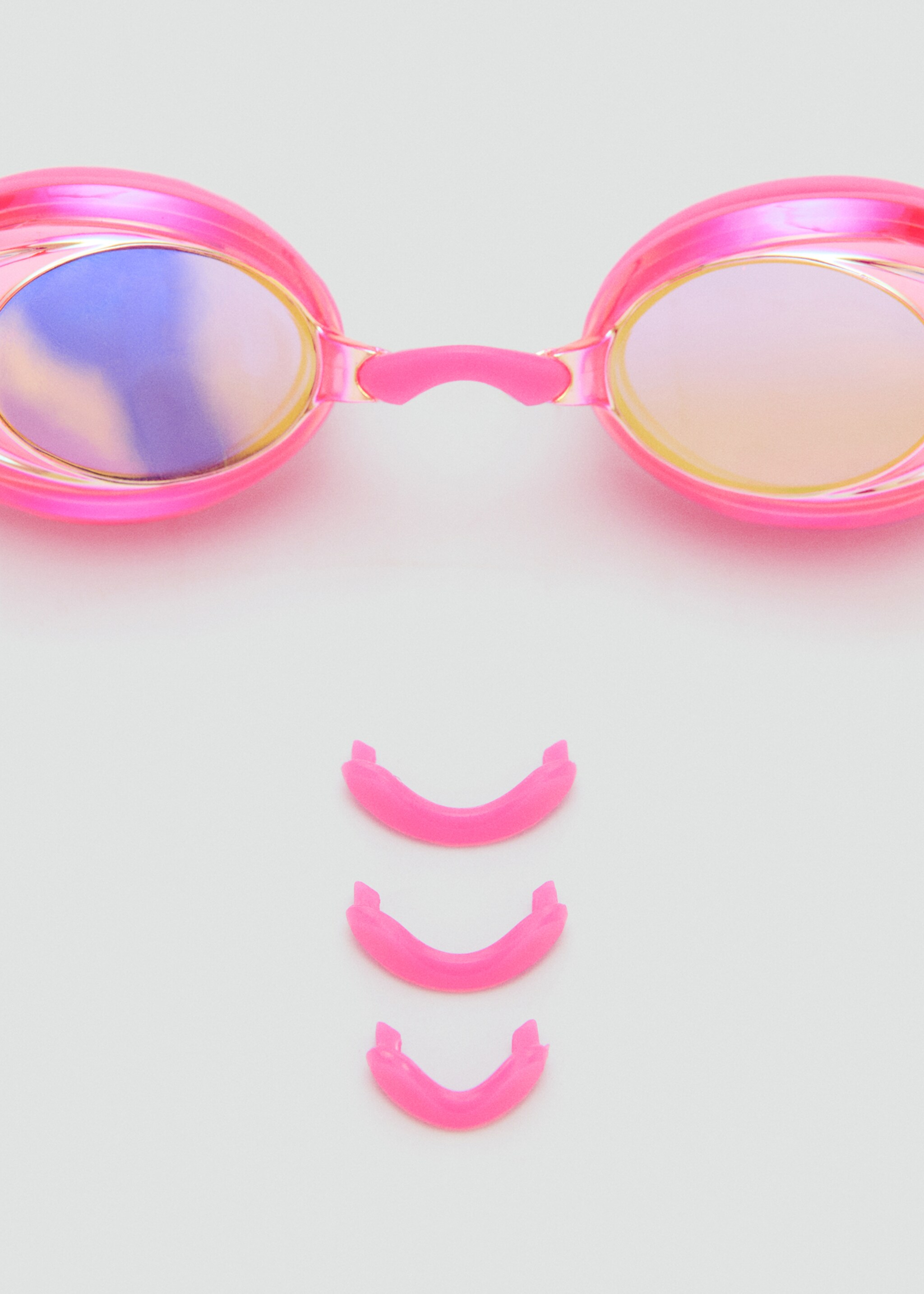 نظارات سباحة - تفاصيل المنتج 2, نيون وردي. Ref: 27065934-00.