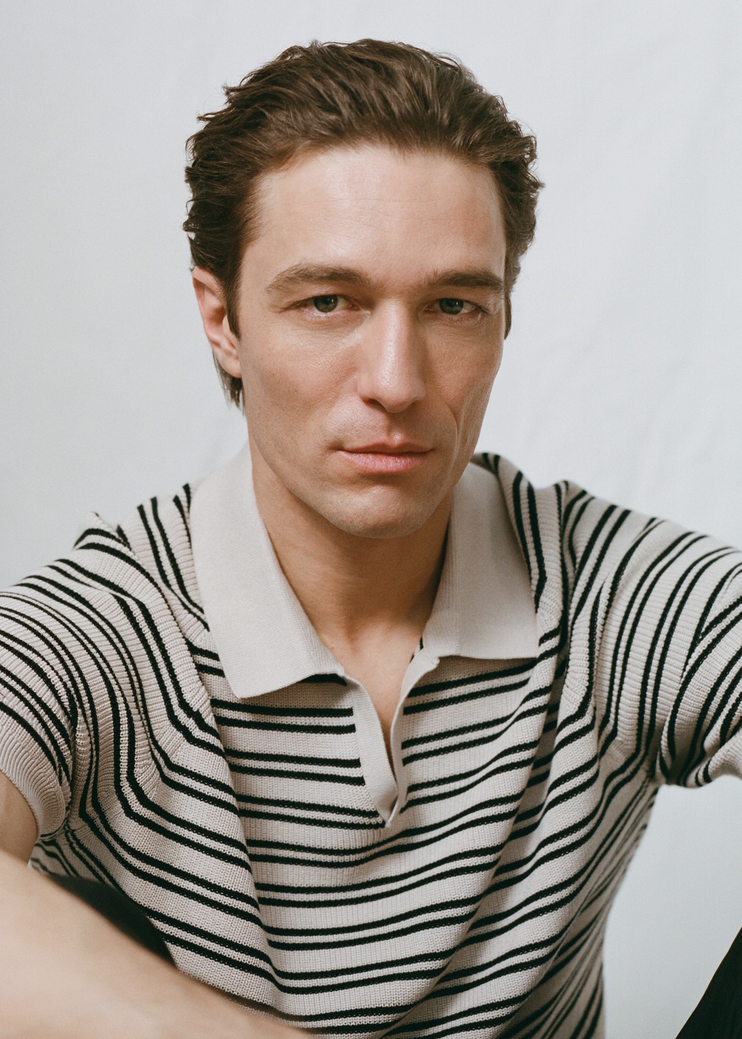 100% cotton striped jersey polo shirt - Details of the article 3