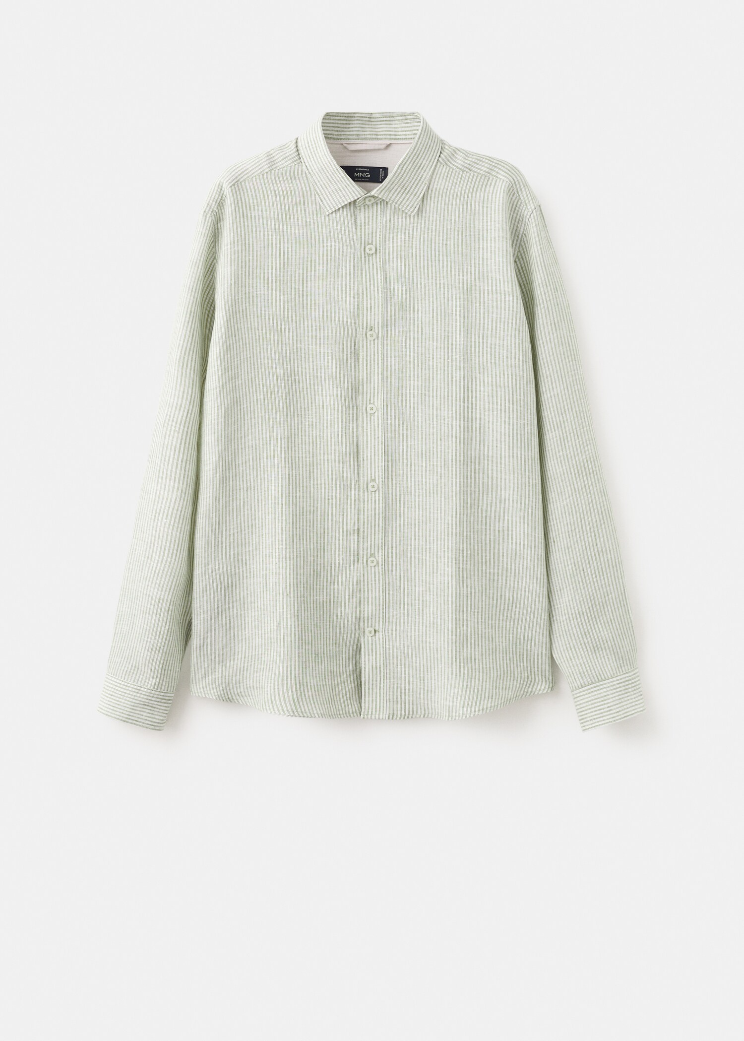 Chemise regular fit 100 % lin - Article sans modèle