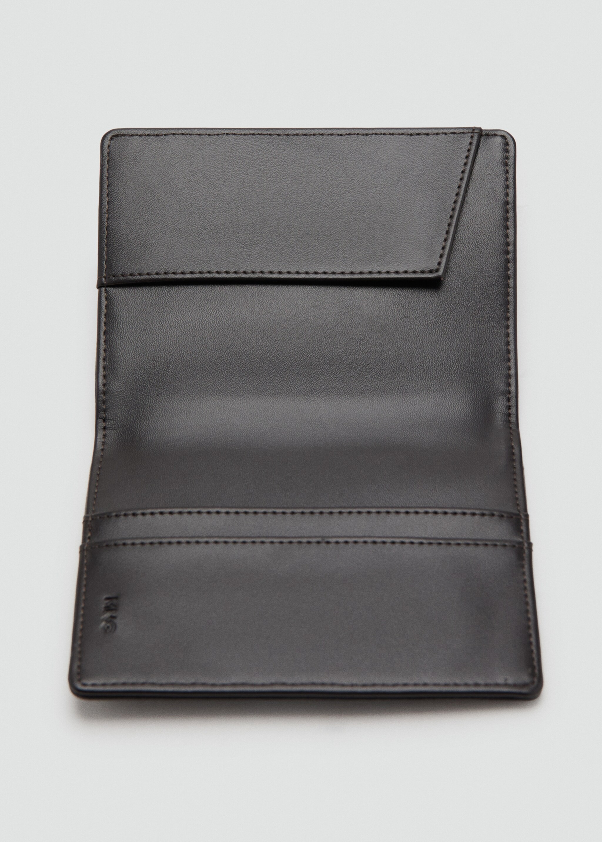 Leather wallet - Details of the article 1, Brown. Ref: 27065942-00.