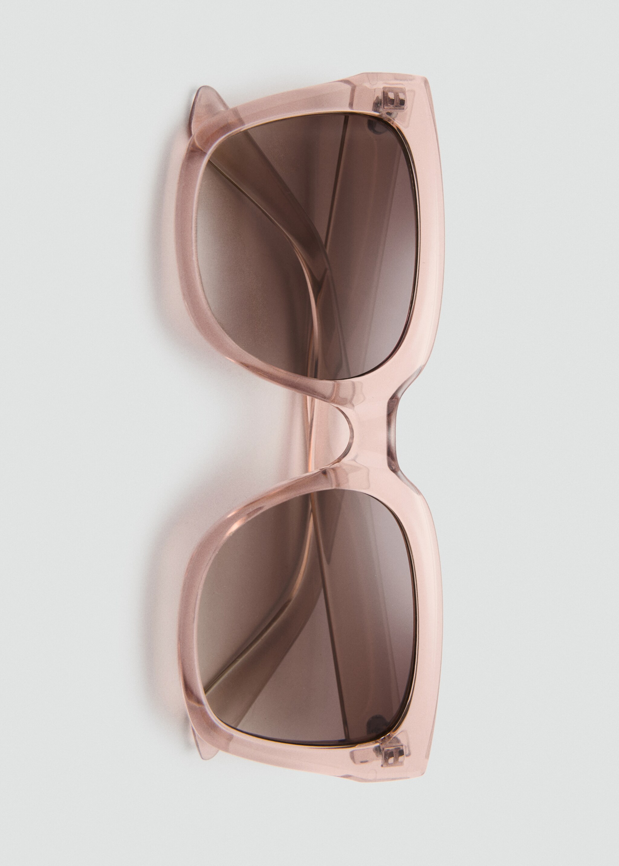 Zonnebril met vierkant montuur - Detail van het artikel 2, Perzik. Ref: 27065949-00.