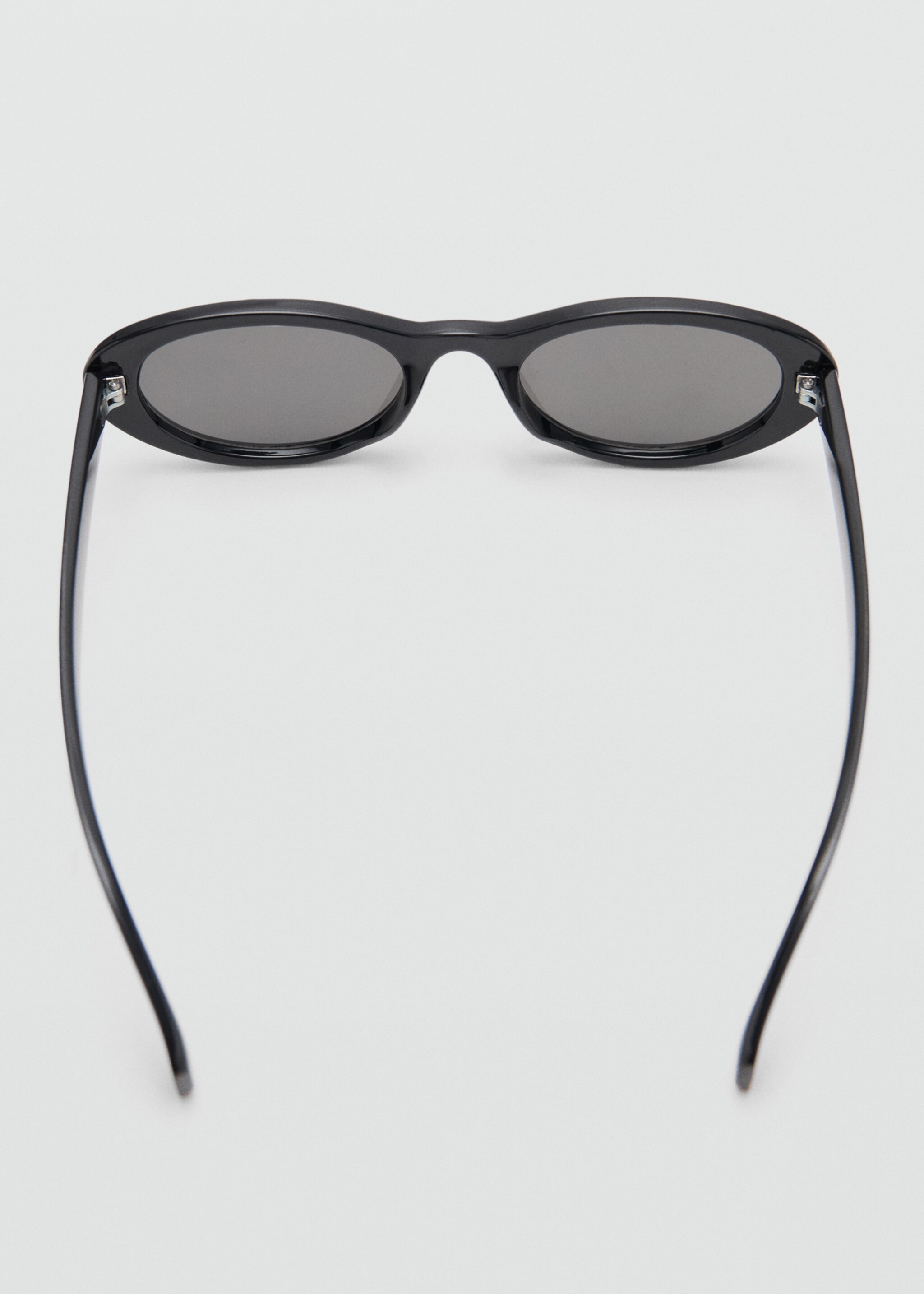 Resin frame sunglasses - Details of the article 1, Black. Ref: 27065950-00.