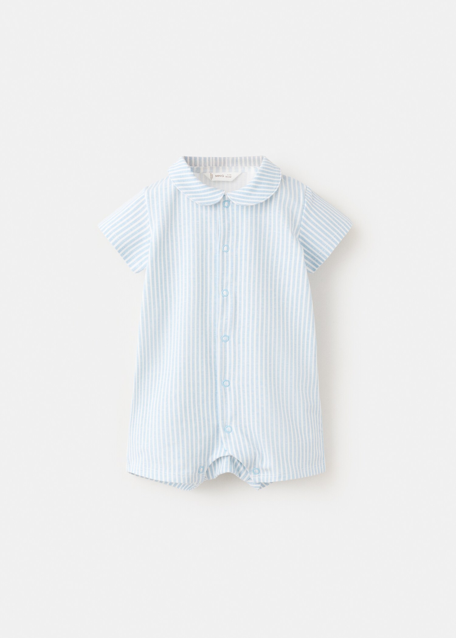 Striped bodysuit pyjamas - Article without model