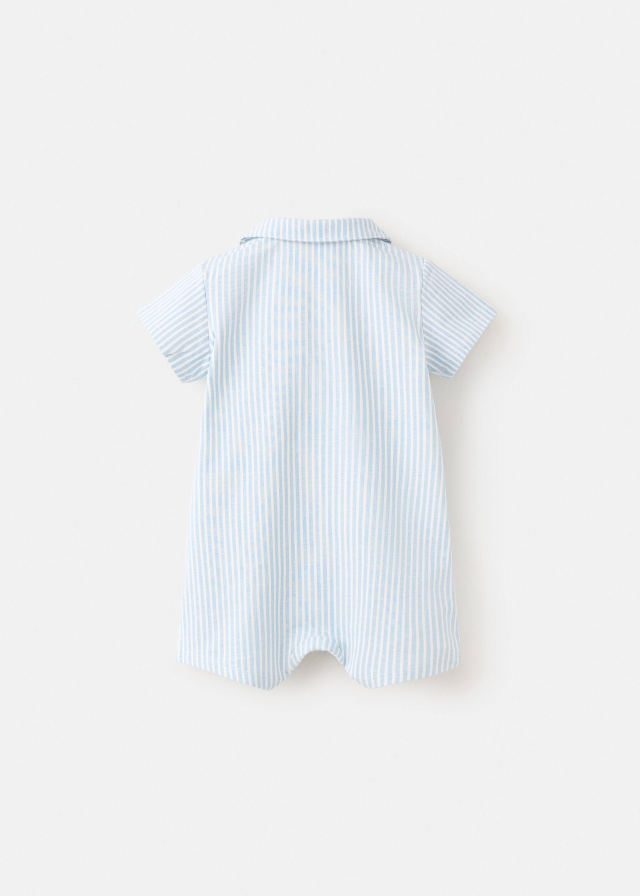 Striped bodysuit pyjamas - Reverse of the article, Off White. Ref: 27065952-00.