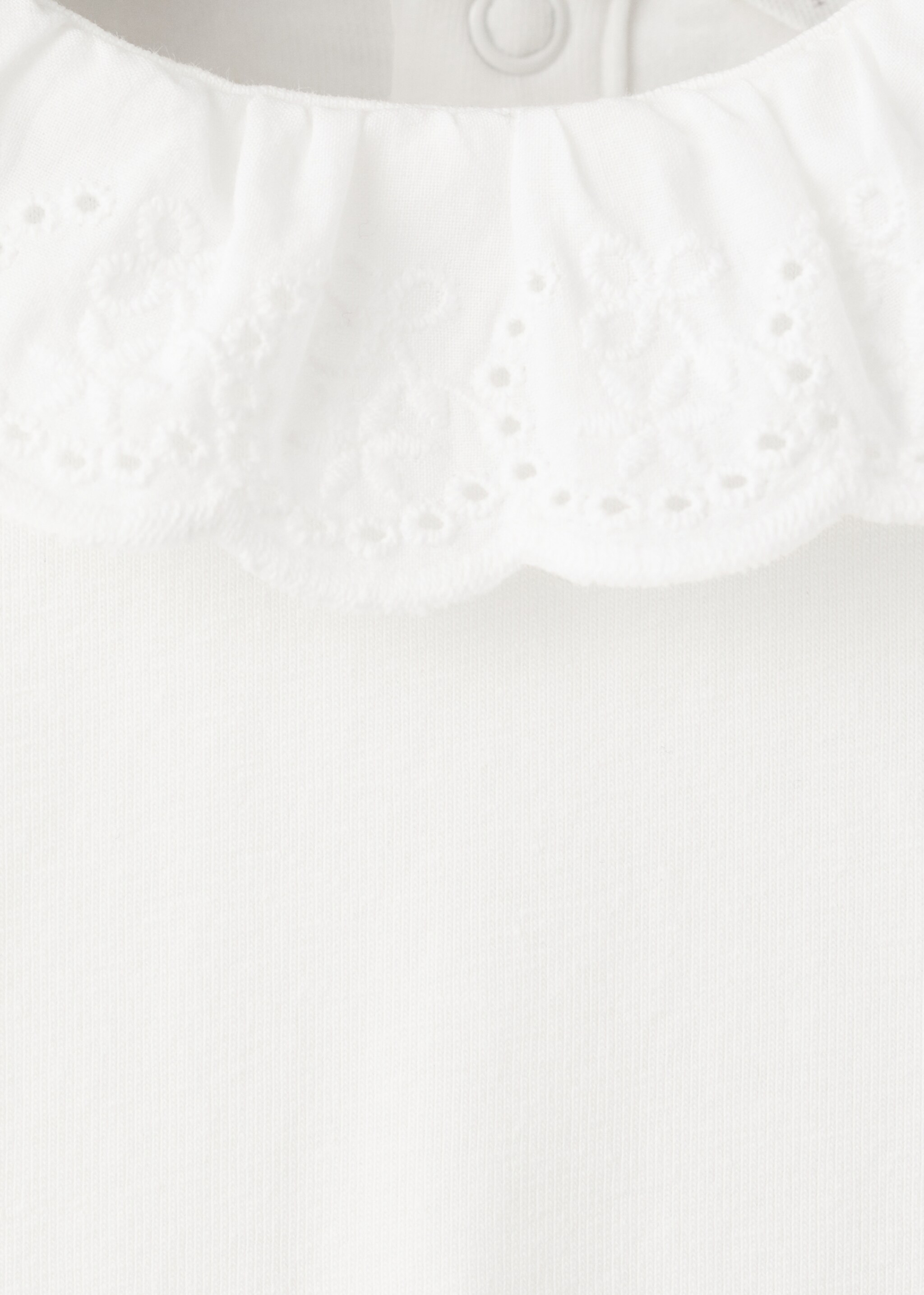 Body col Claudine - Détail de l'article 8, Blanc cassé. Ref: 27065958-00.