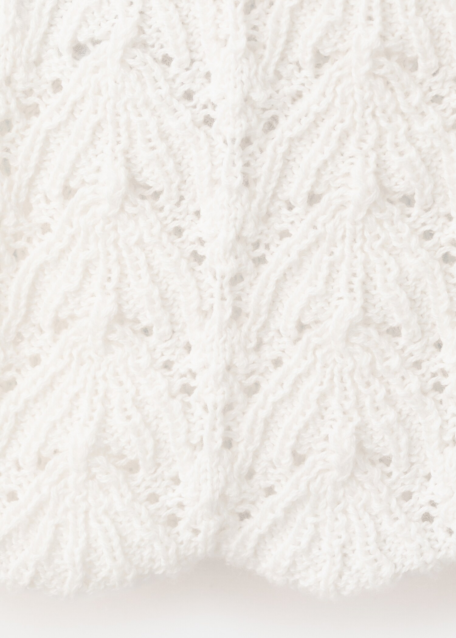 Openwork knit top - Details of the article 0
