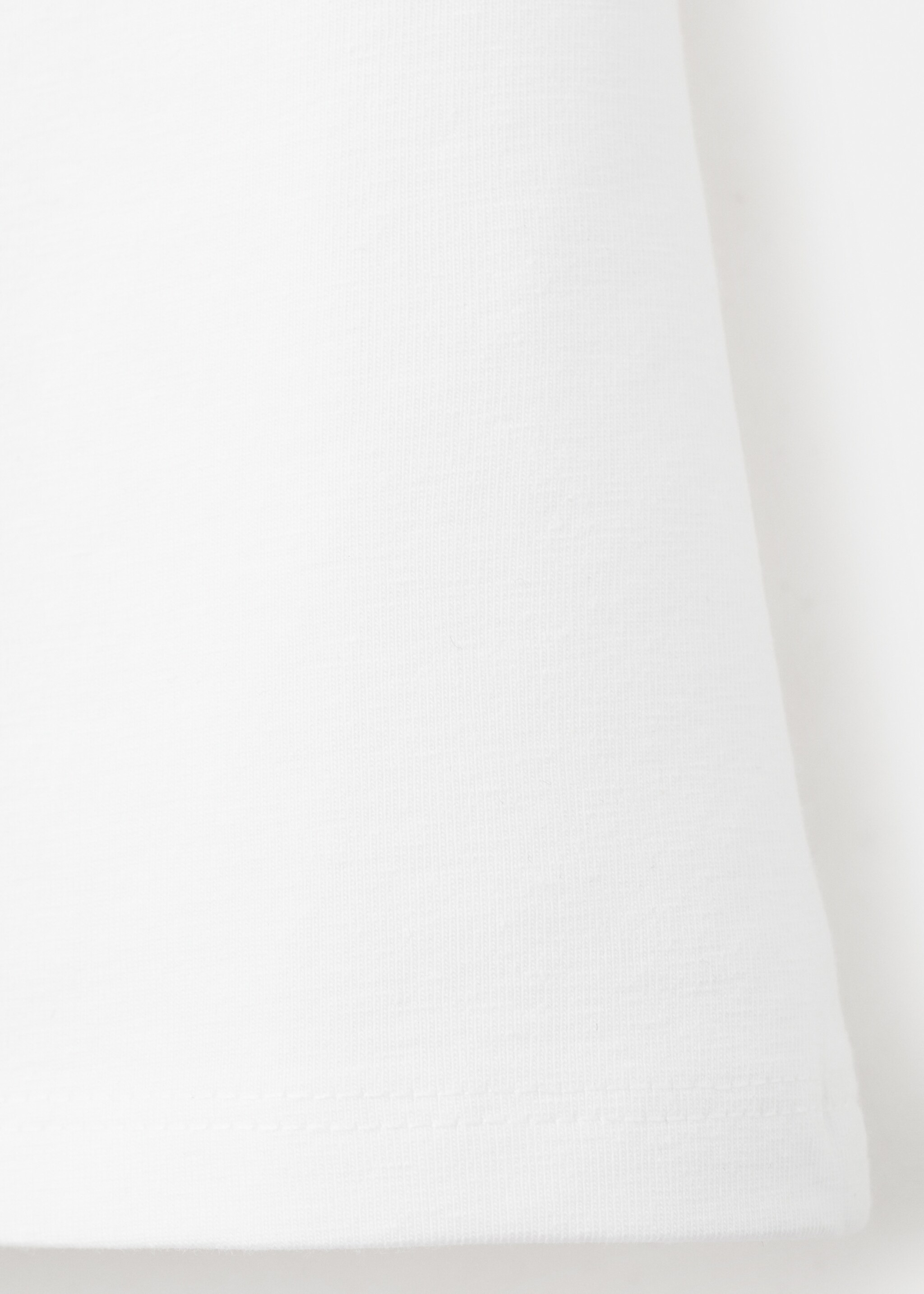 Fitted top with wide straps - Details of the article 0, Off White. Ref: 27065962-00.