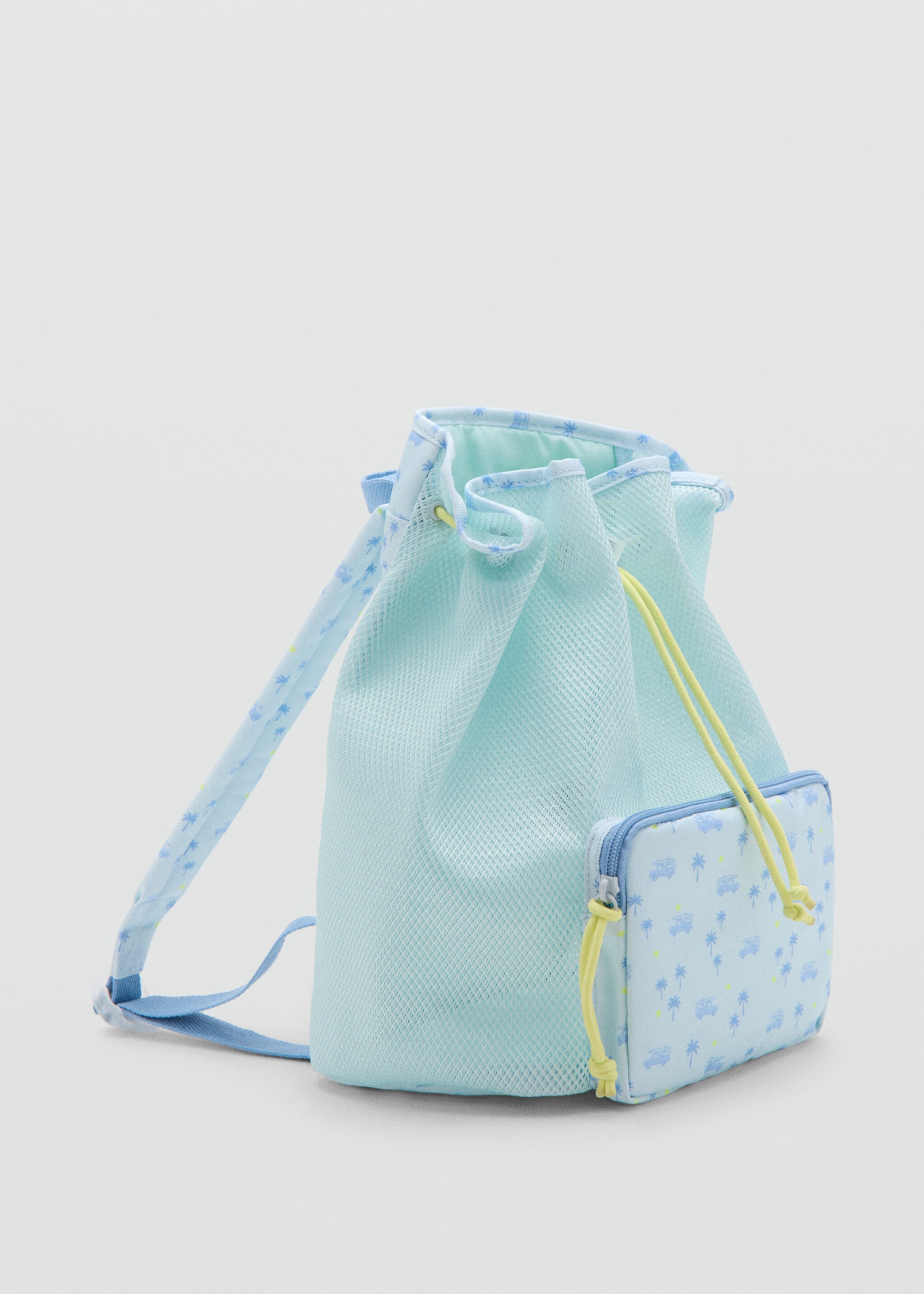 Sac à dos beach - Plan moyen, Vert d´eau. Ref: 27065963-00.