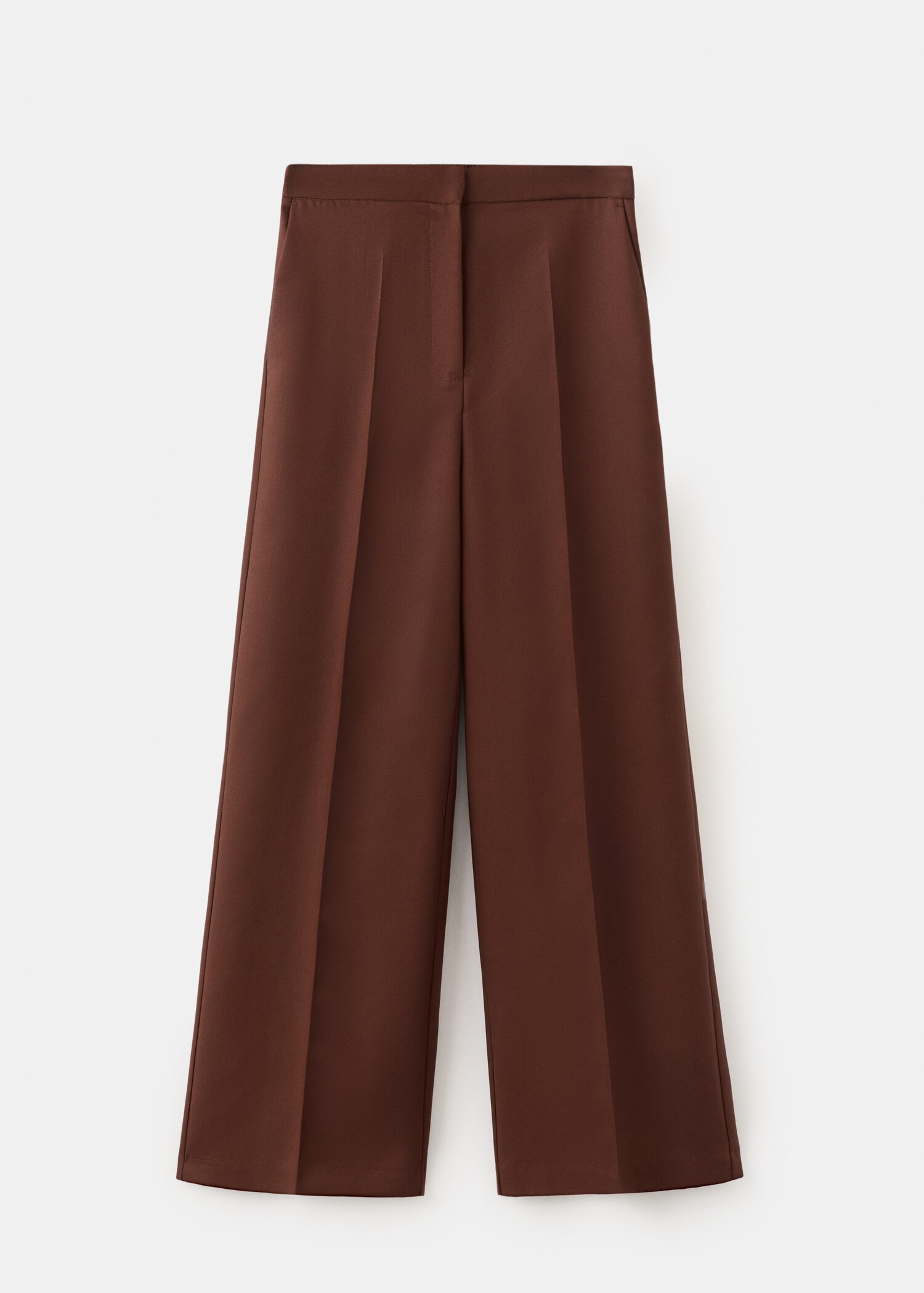 High-waisted lyocell pants - منتج دون نموذج