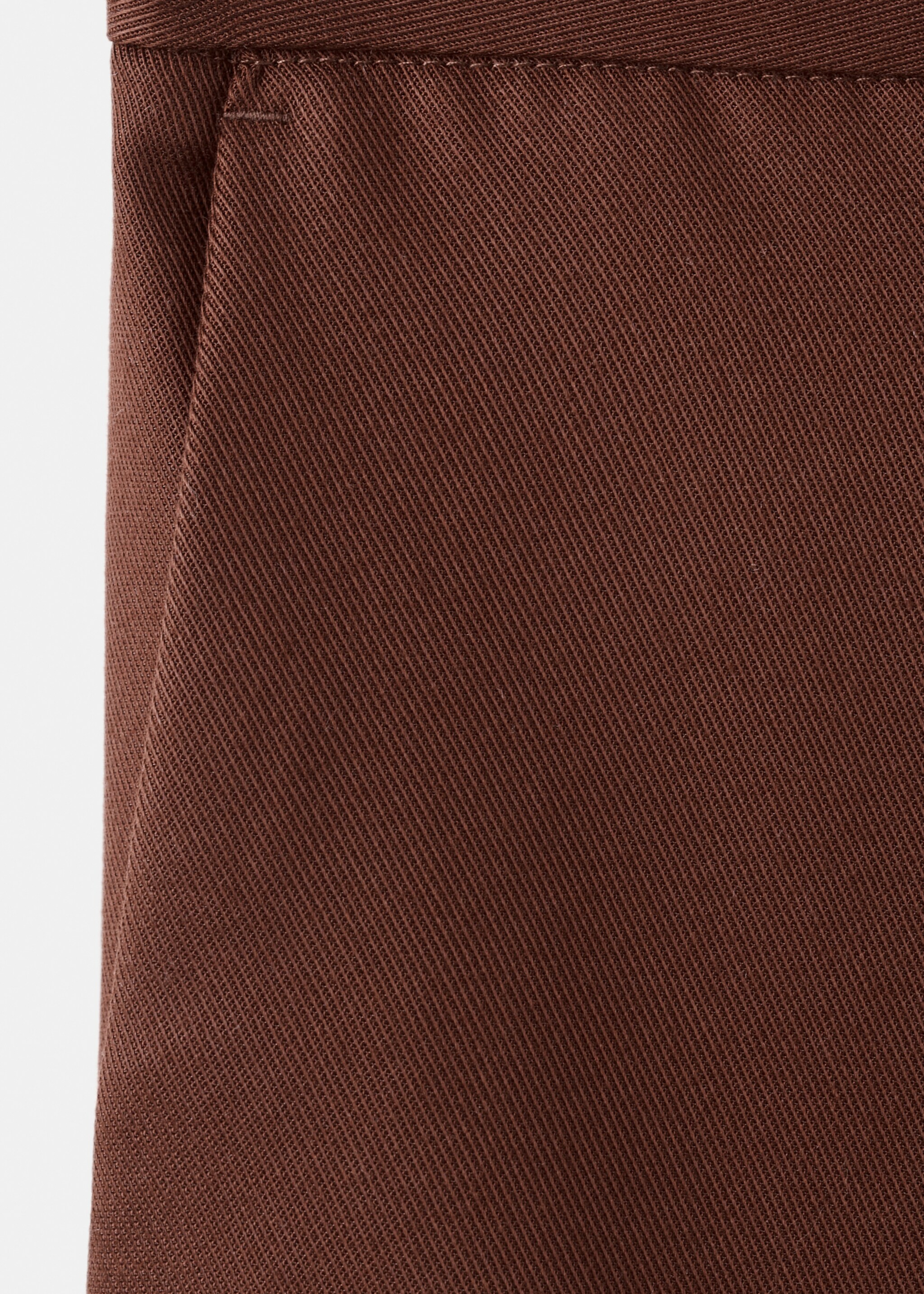 High-waisted lyocell pants - تفاصيل المنتج 0, برتقالي محروق. Ref: 27065964-00.