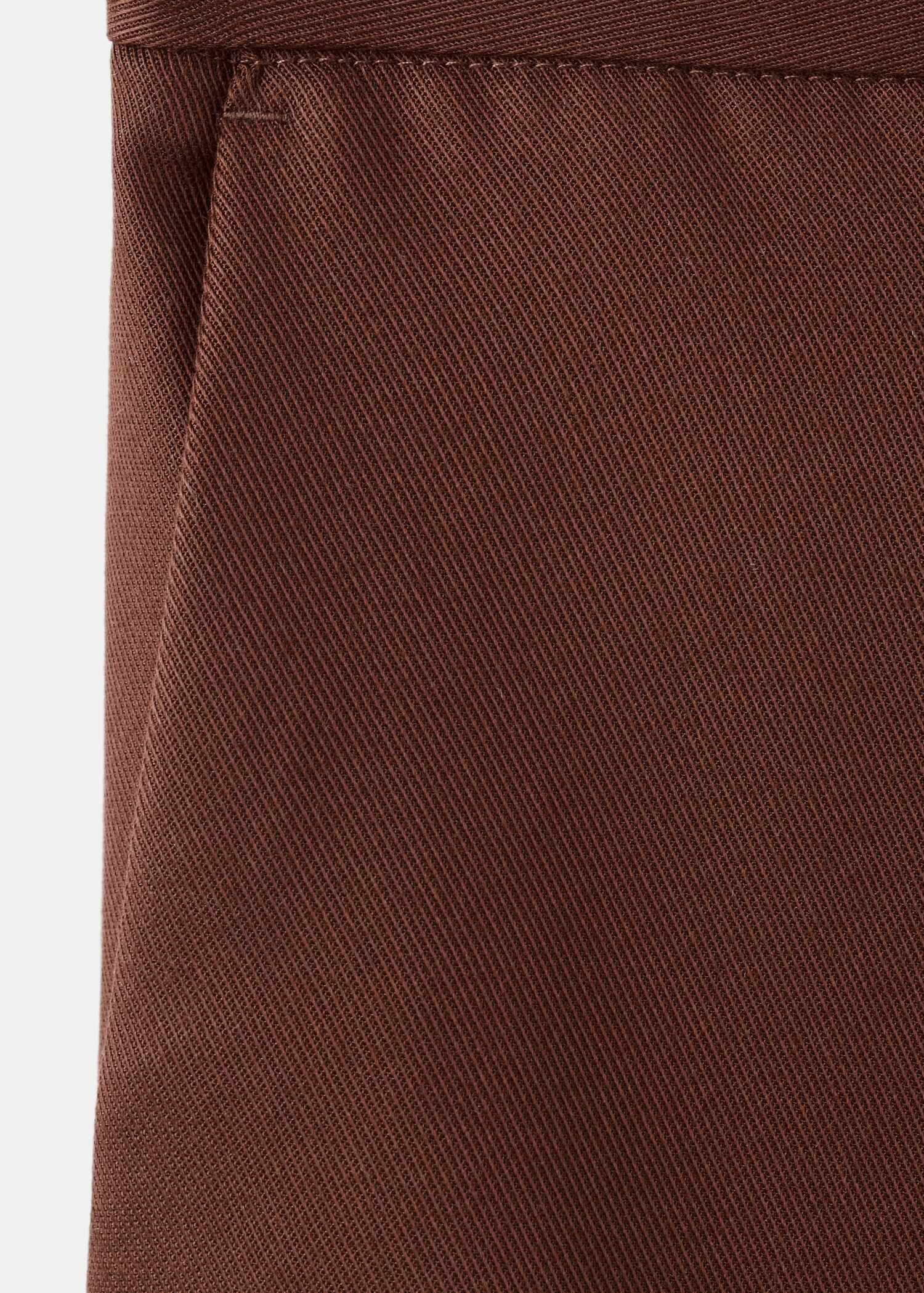 High-waisted lyocell pants - تفاصيل المنتج 0