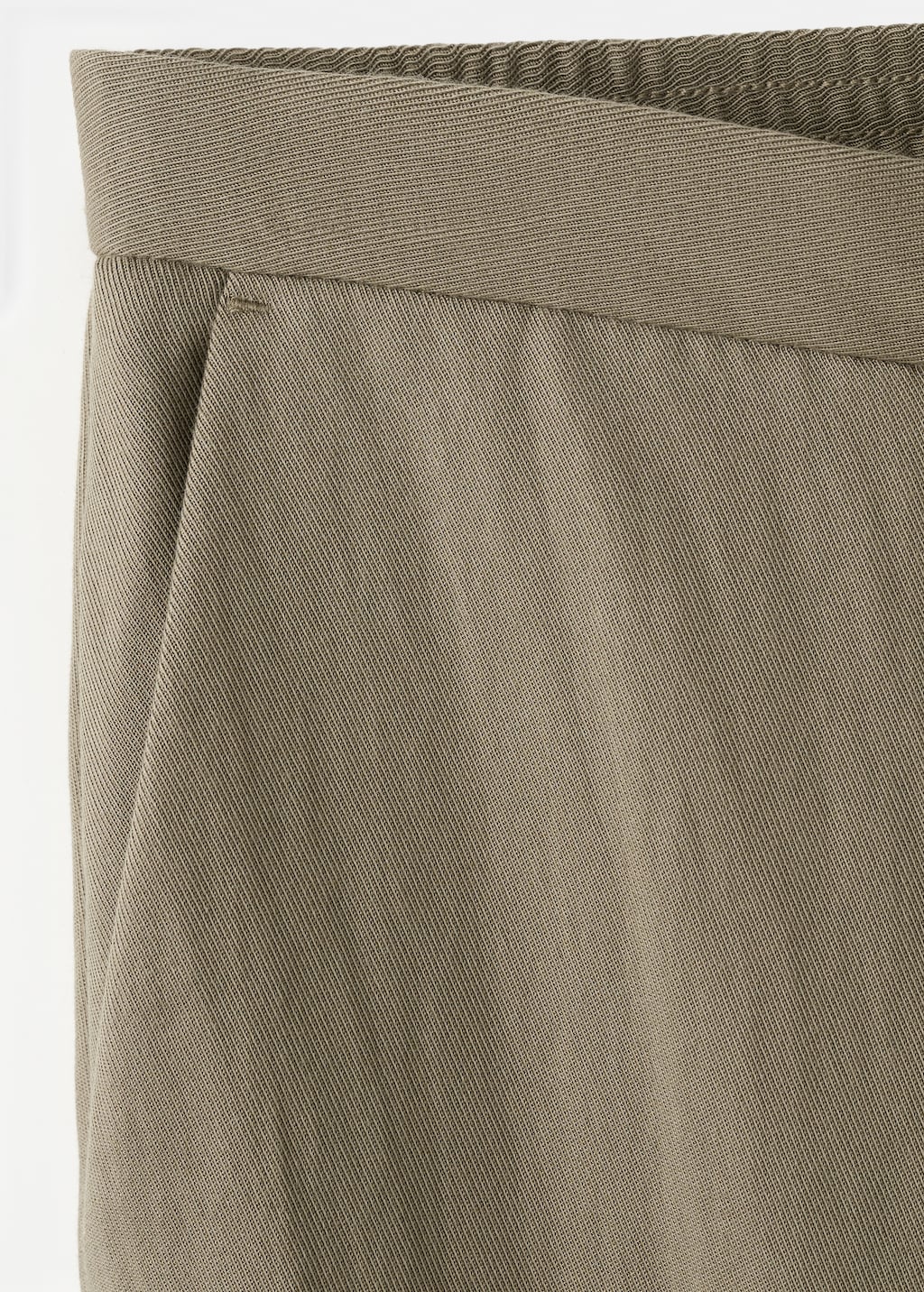 High-waisted lyocell pants - image 4