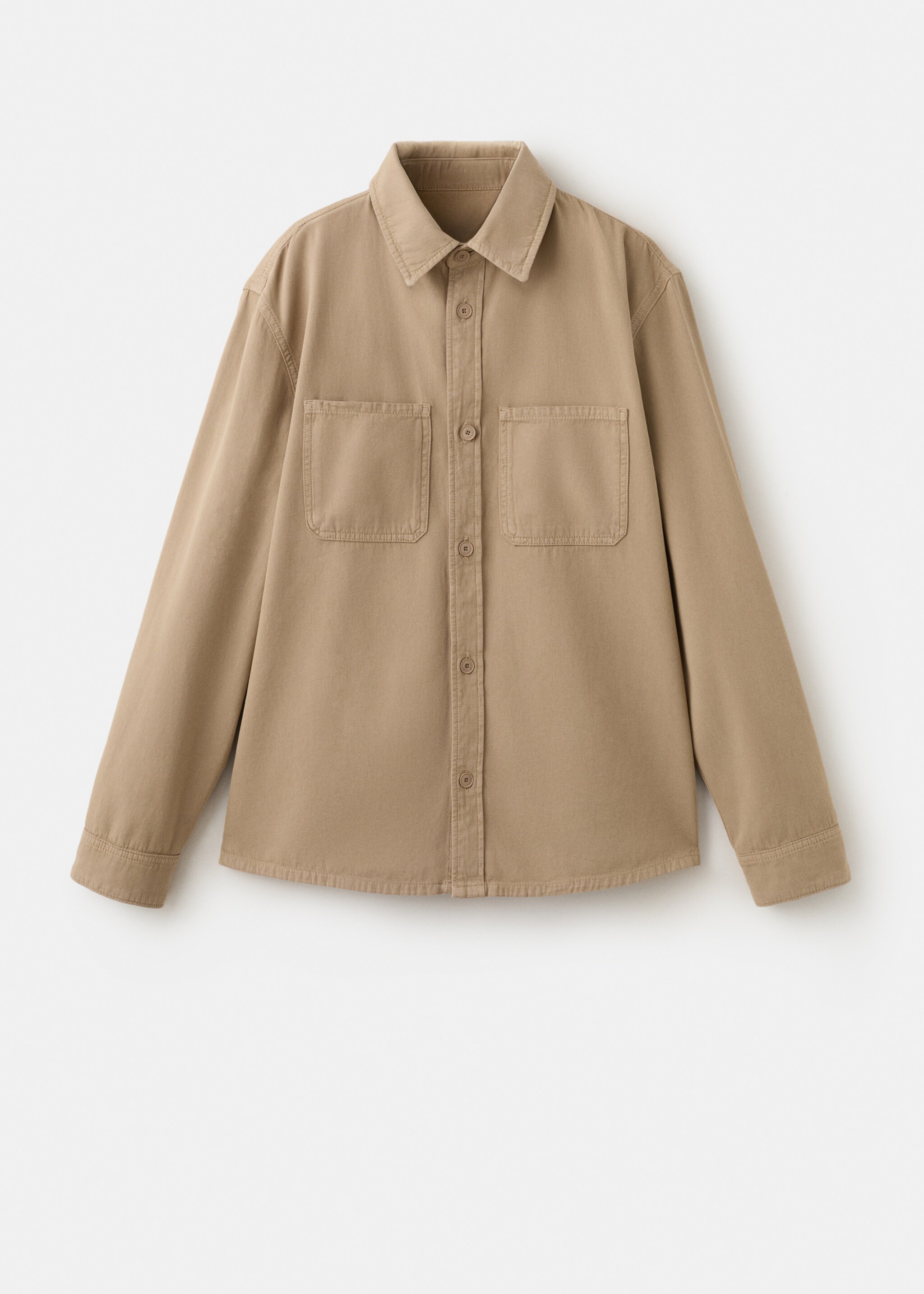 Overshirt jay - Article without model, Beige. Ref: 27065968-00.