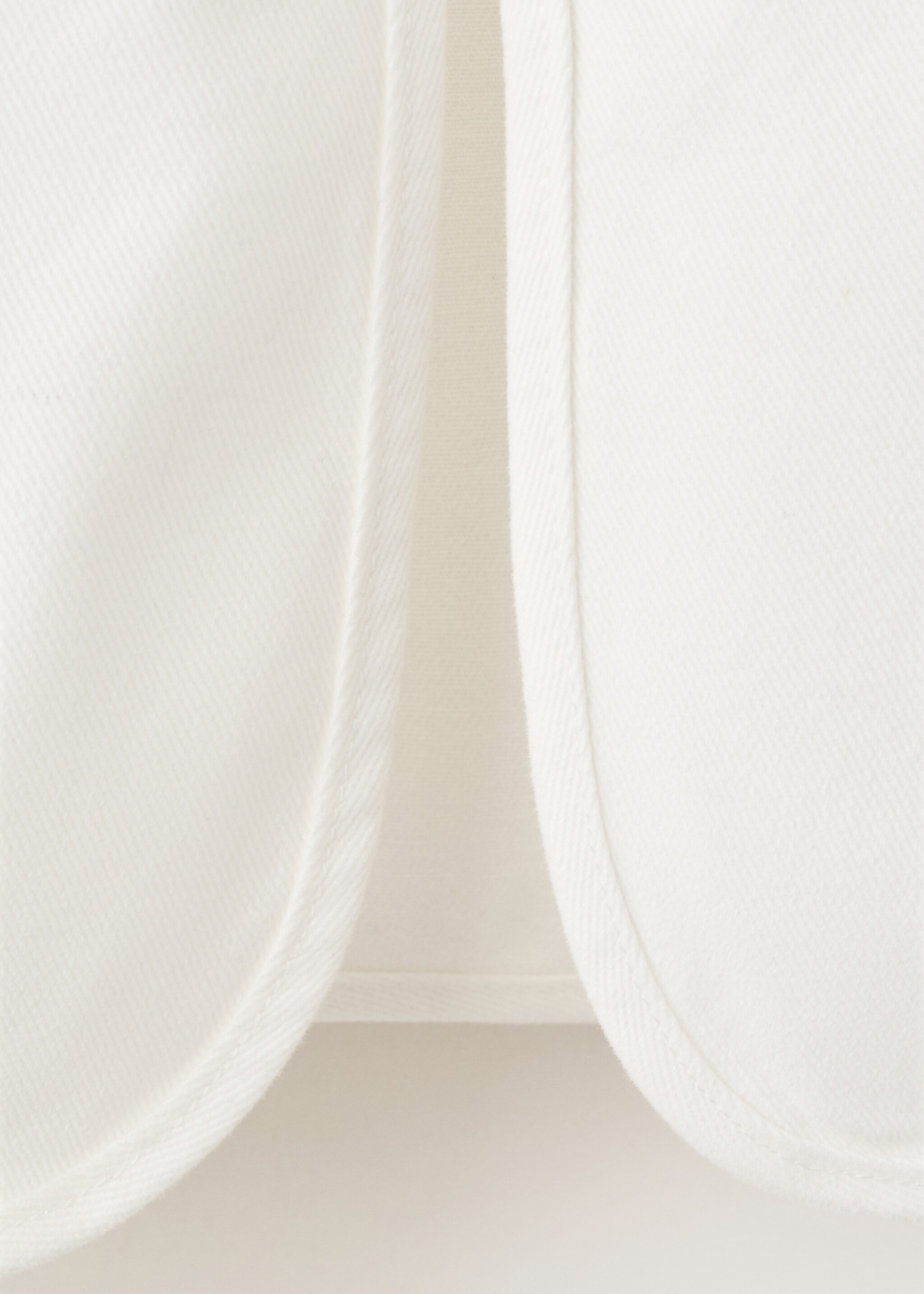 Cotton vest top - Details of the article 0, Off White. Ref: 27065975-00.