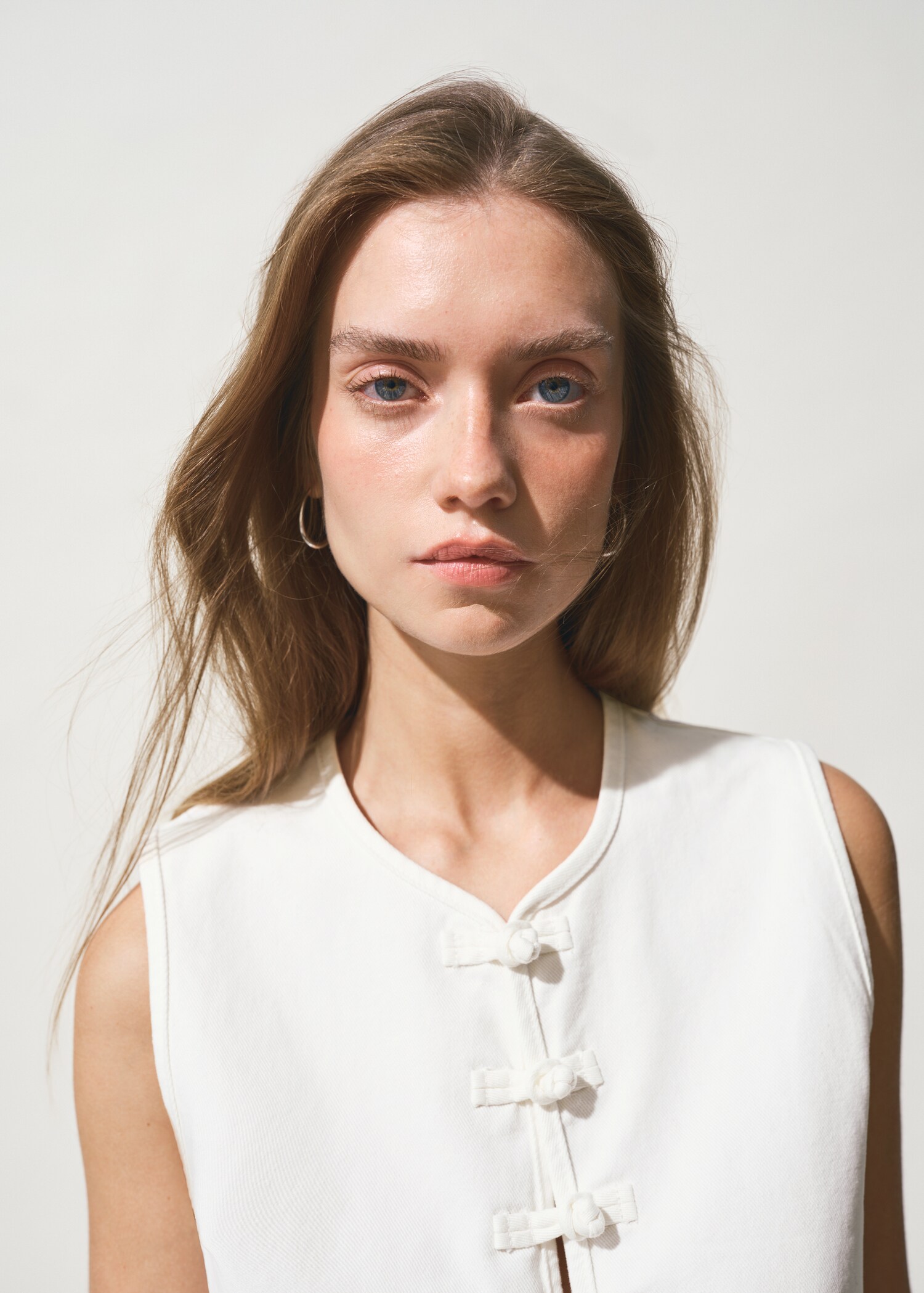 Cotton vest top - Details of the article 1