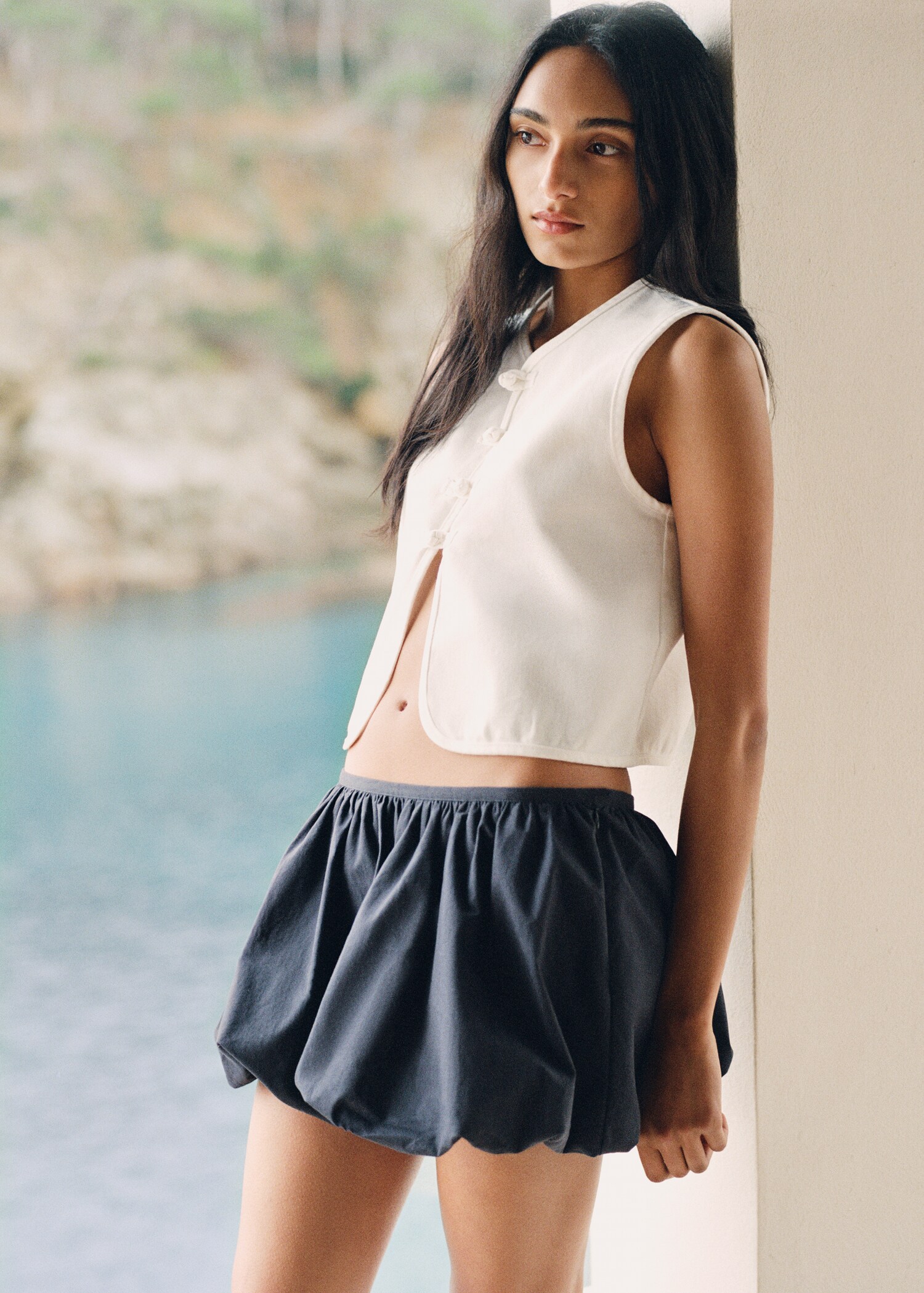 Cotton vest top - Details of the article 5