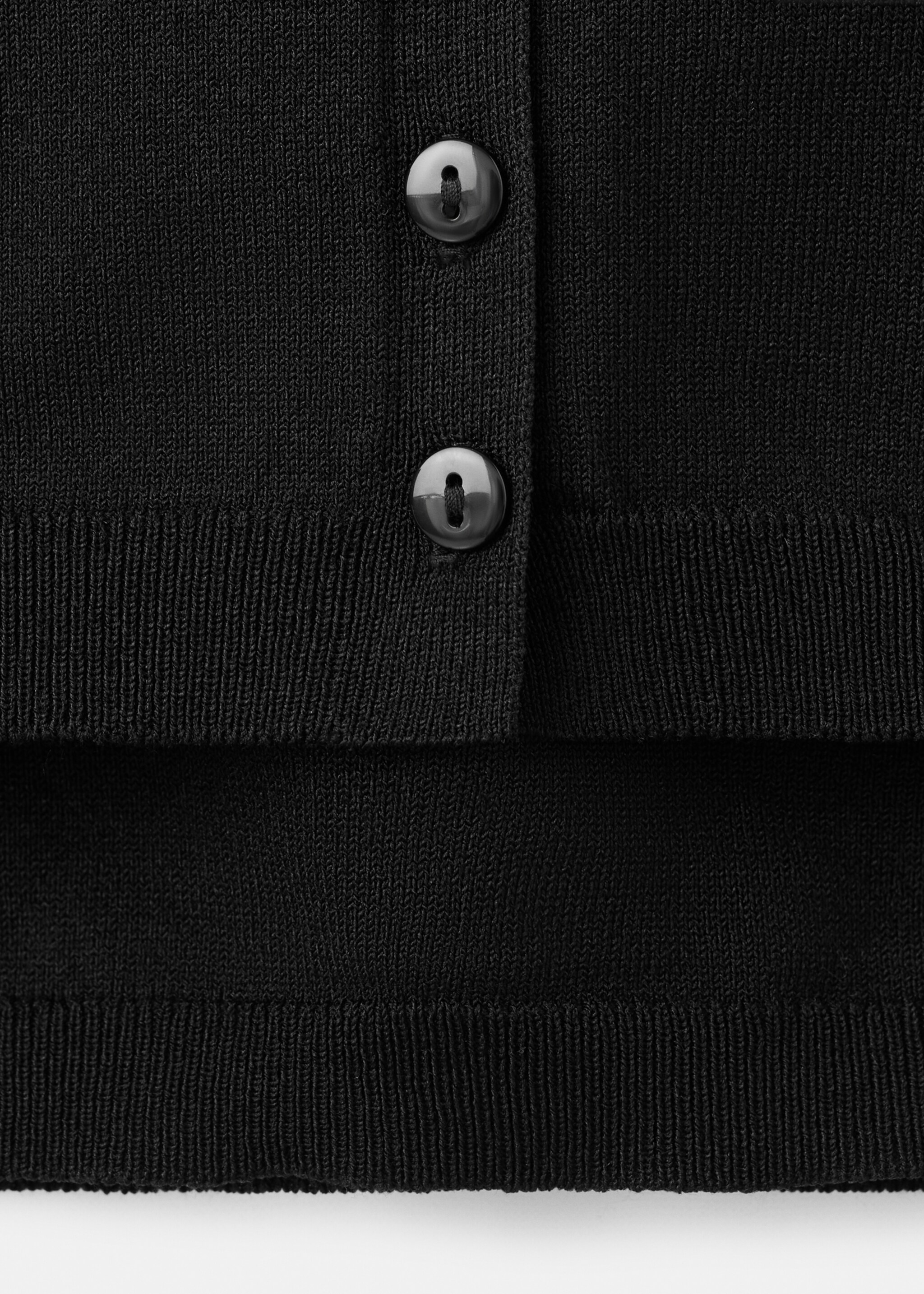 سترة محبوكة متناسقة - تفاصيل المنتج 0, أسود. Ref: 27065979-00.