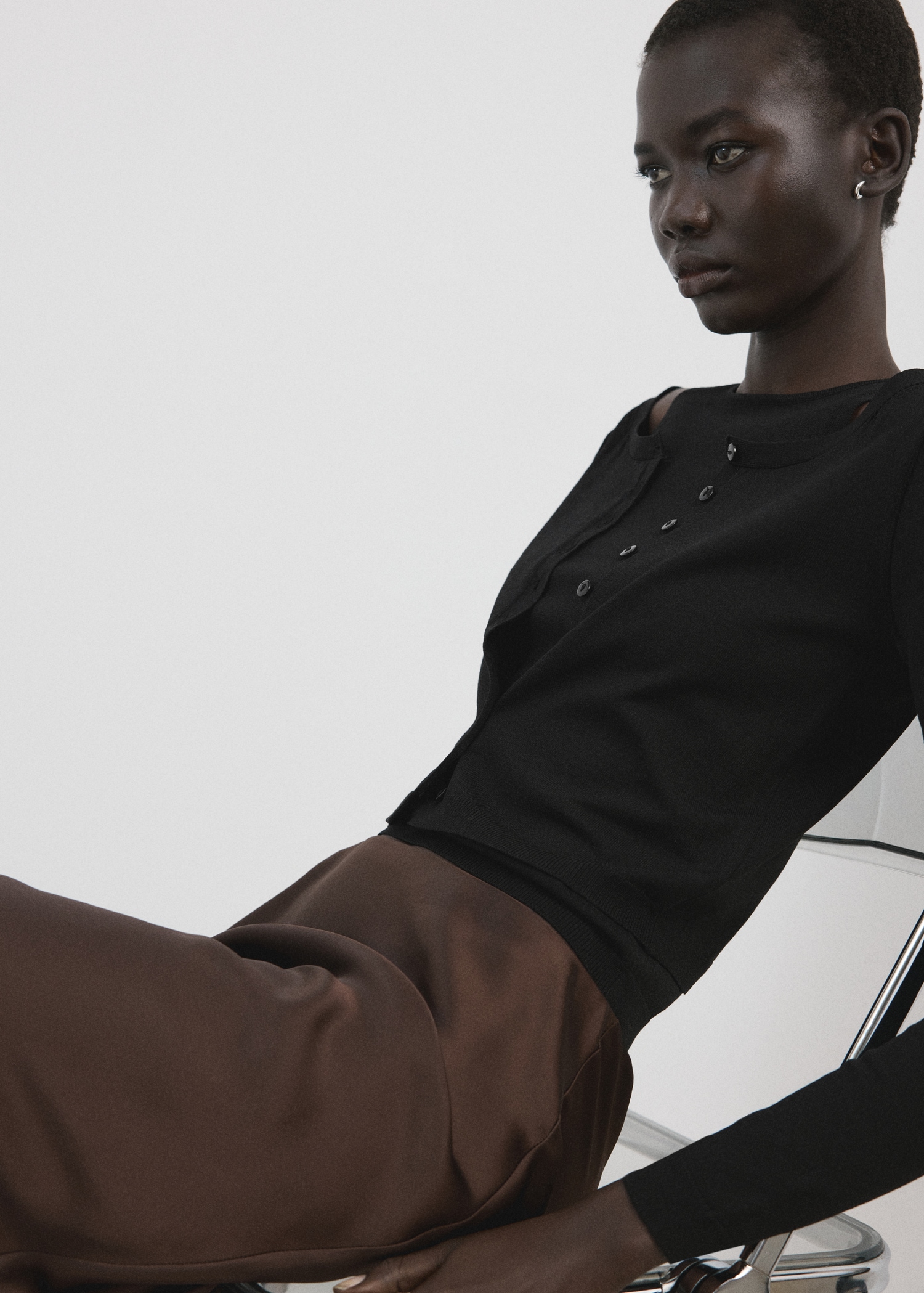 سترة محبوكة متناسقة - تفاصيل المنتج 2