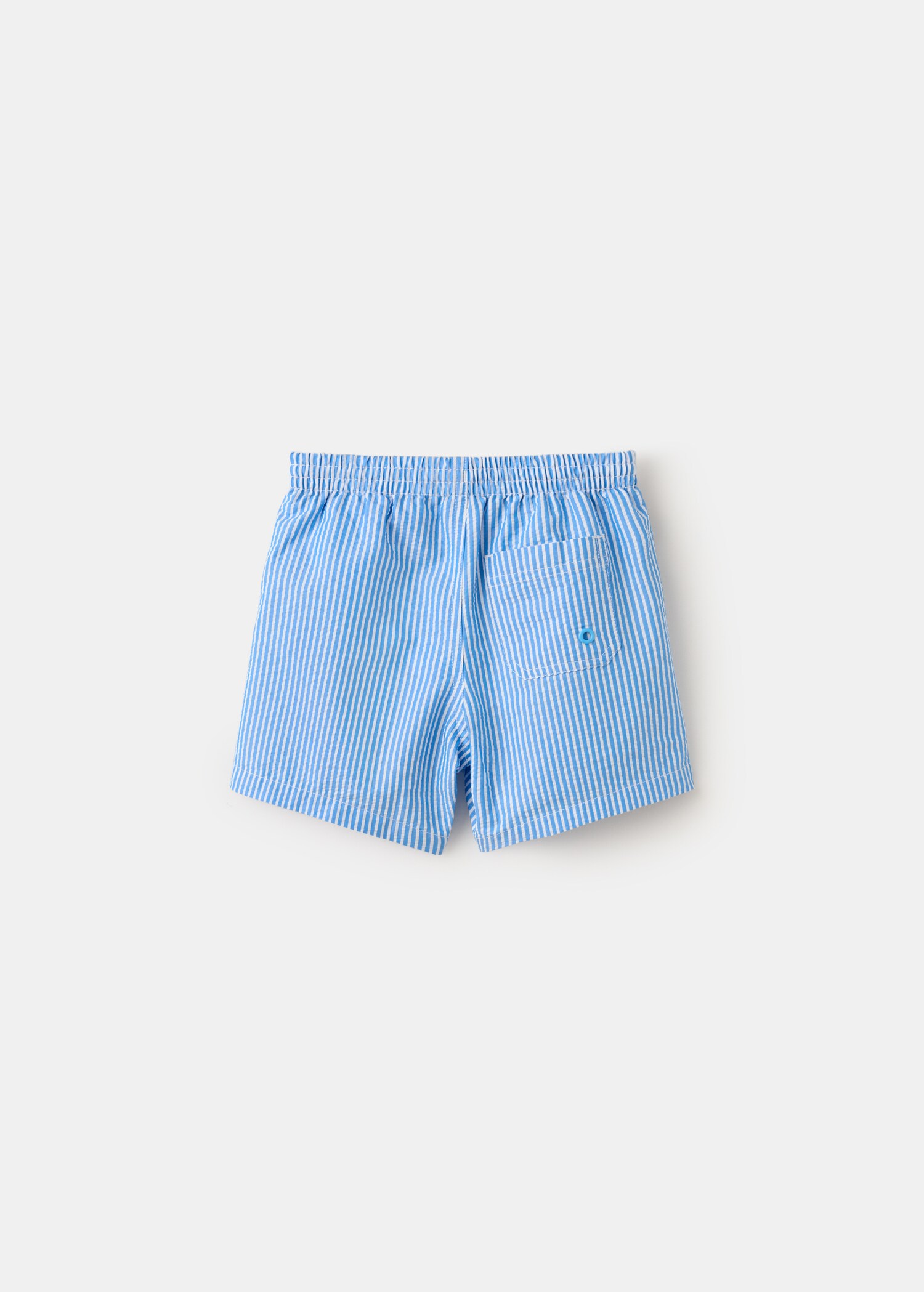 ملابس سباحة مخططة برباط - الجهة الخلفية للمنتج