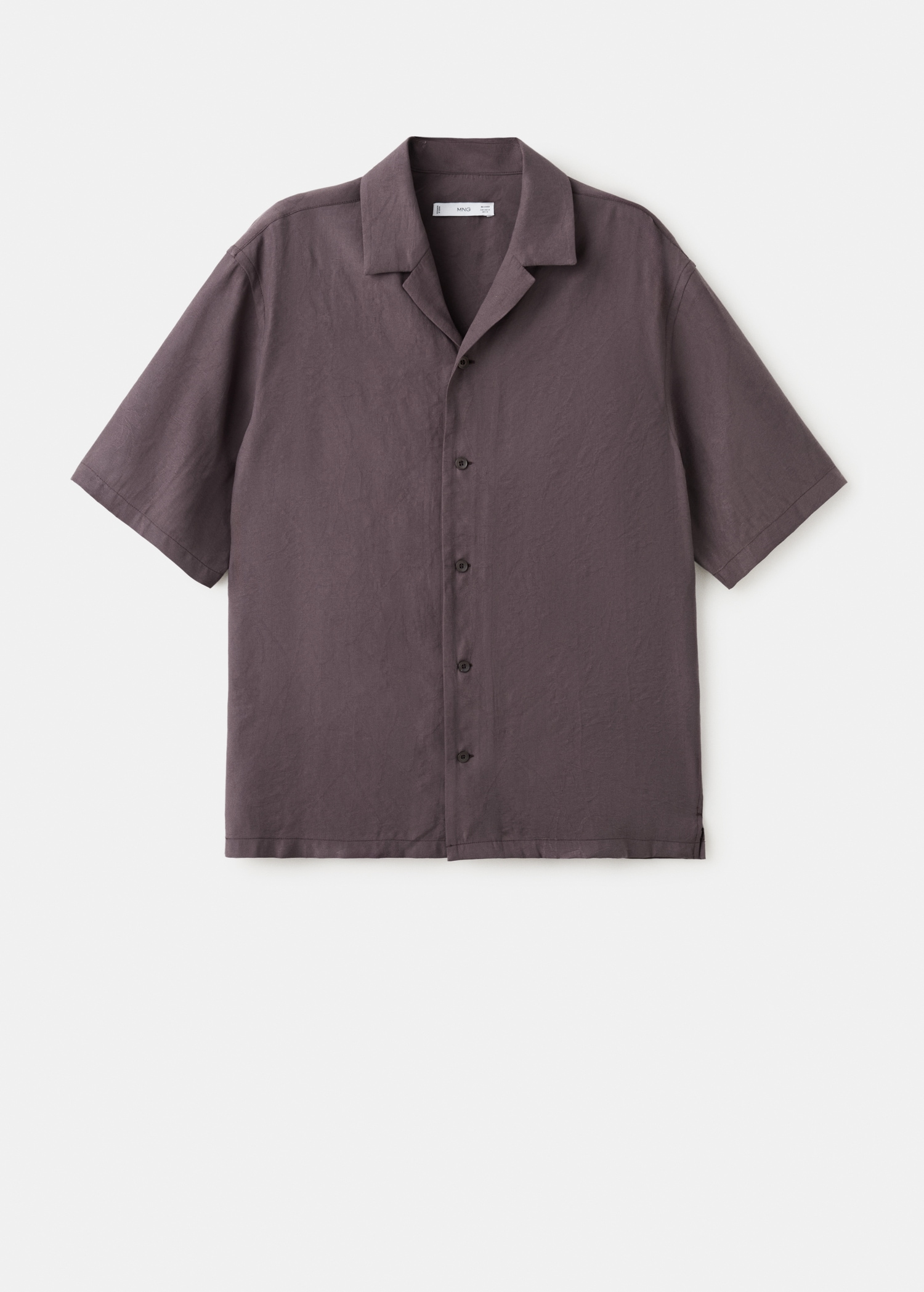 Chemise fluide avec col bowling - Article without model