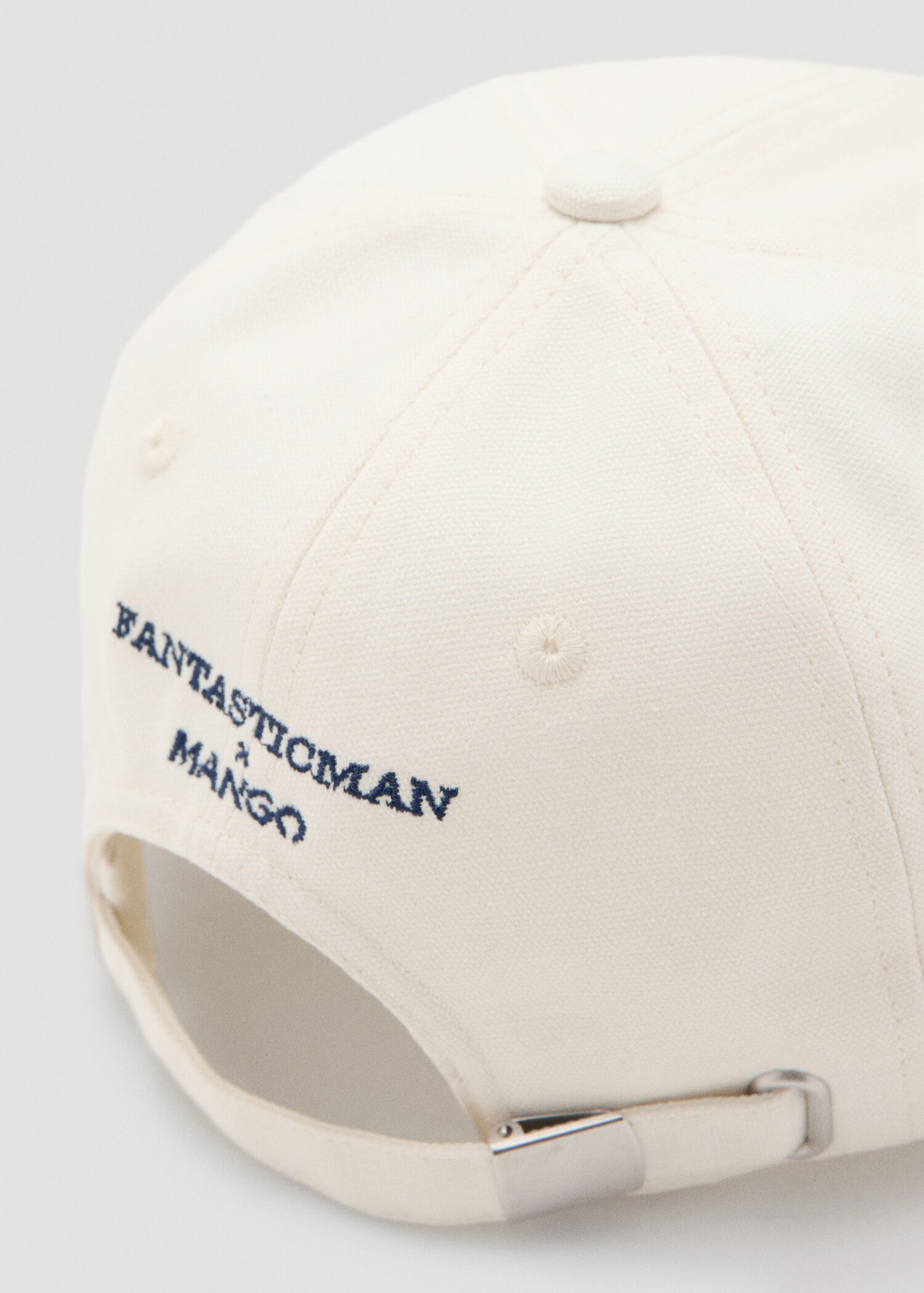 Gorra algodón mensaje bordado - Detalle del artículo 1