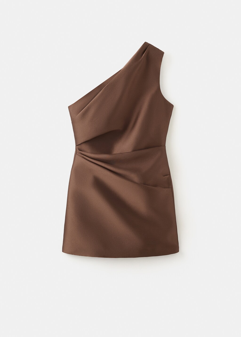 Asymmetric draped gown - image 3