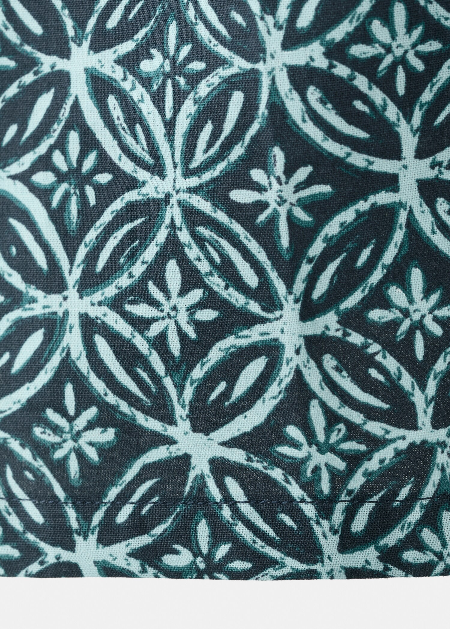 Blouse en coton imprimée - Détail de l'article 0