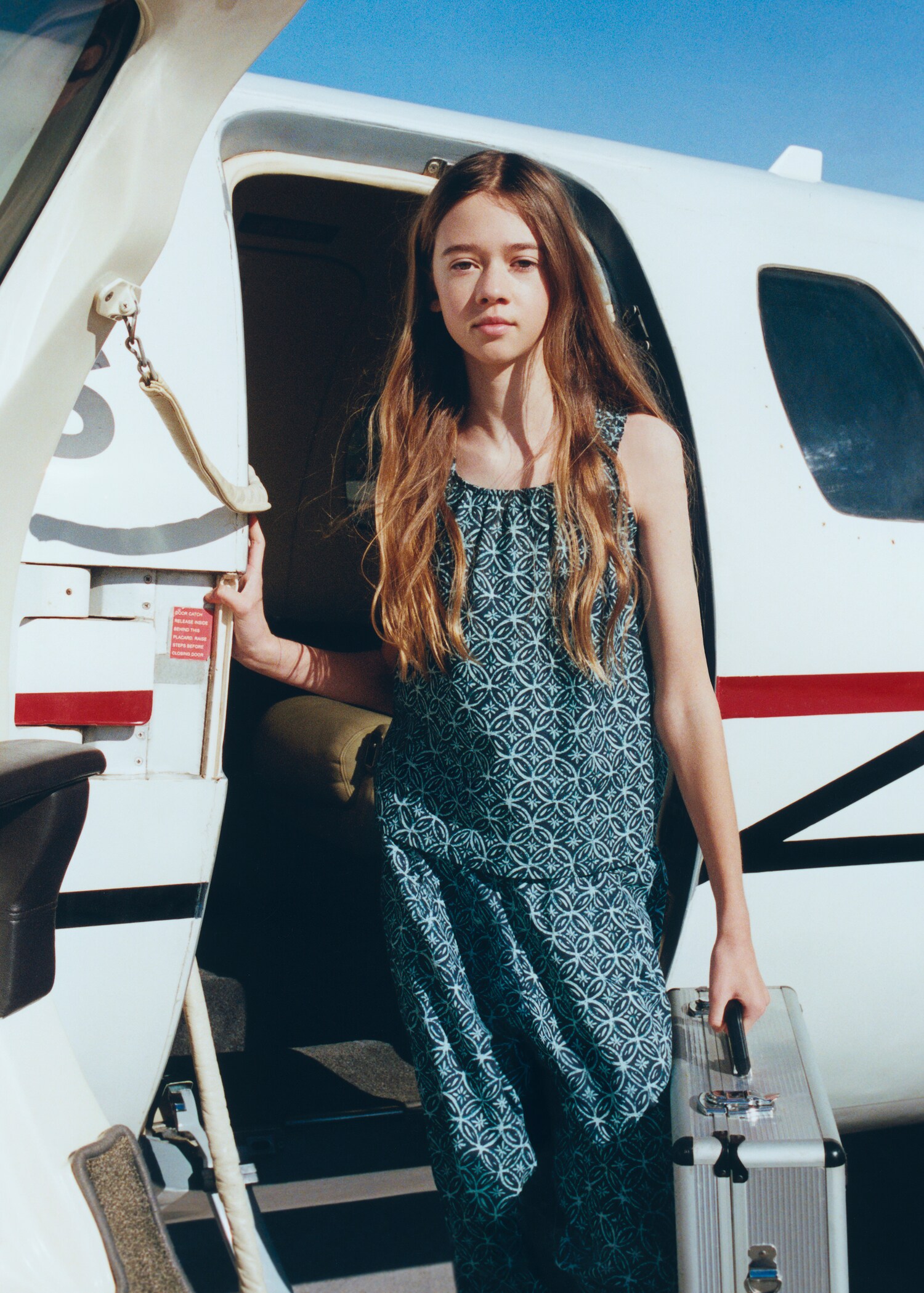 Printed cotton blouse - Details of the article 5