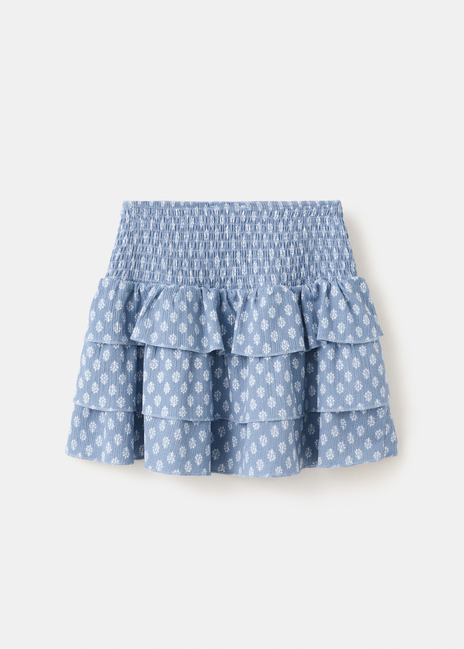 Printed ruffle skirt - Kids | MANGO USA