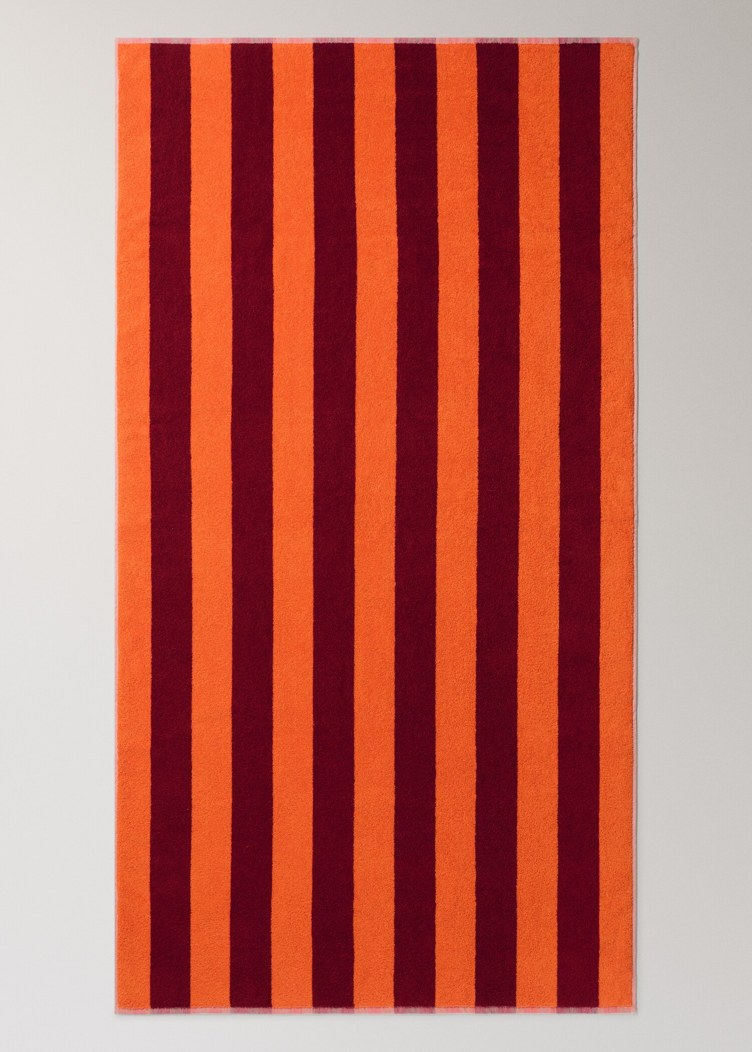 Reversible striped beach towel - Details of the article 3